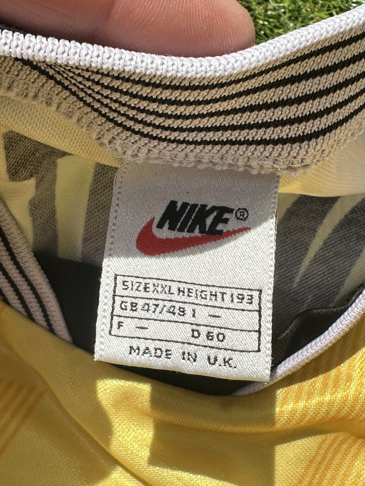 Nike Vintage 90’s Nike Soccer Jersey Size US XXL / EU 58 / 5 - 10 Thumbnail