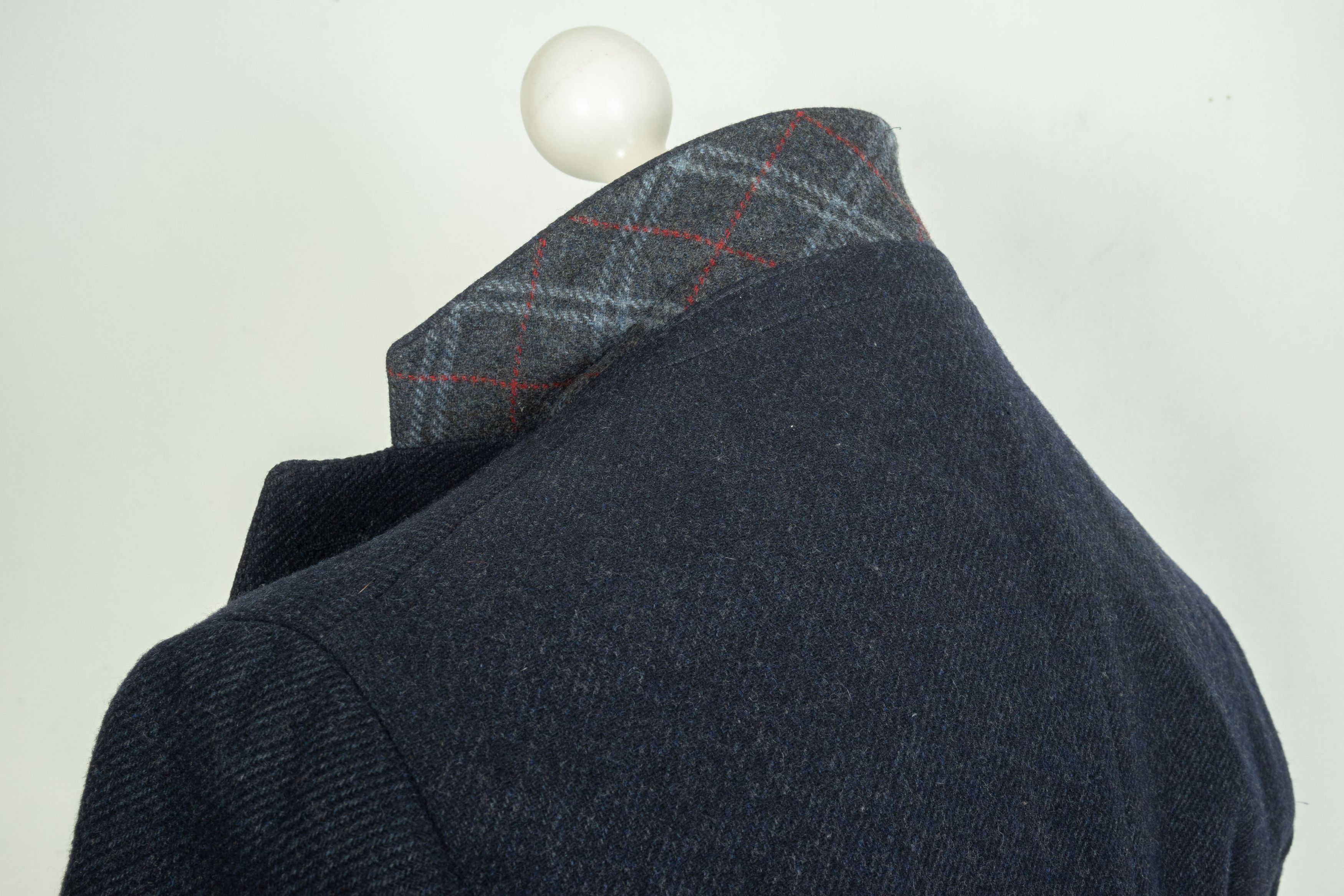 Hackett Hackett London Wool Navy Blue Coat Size US M / EU 48-50 / 2 - 11 Thumbnail