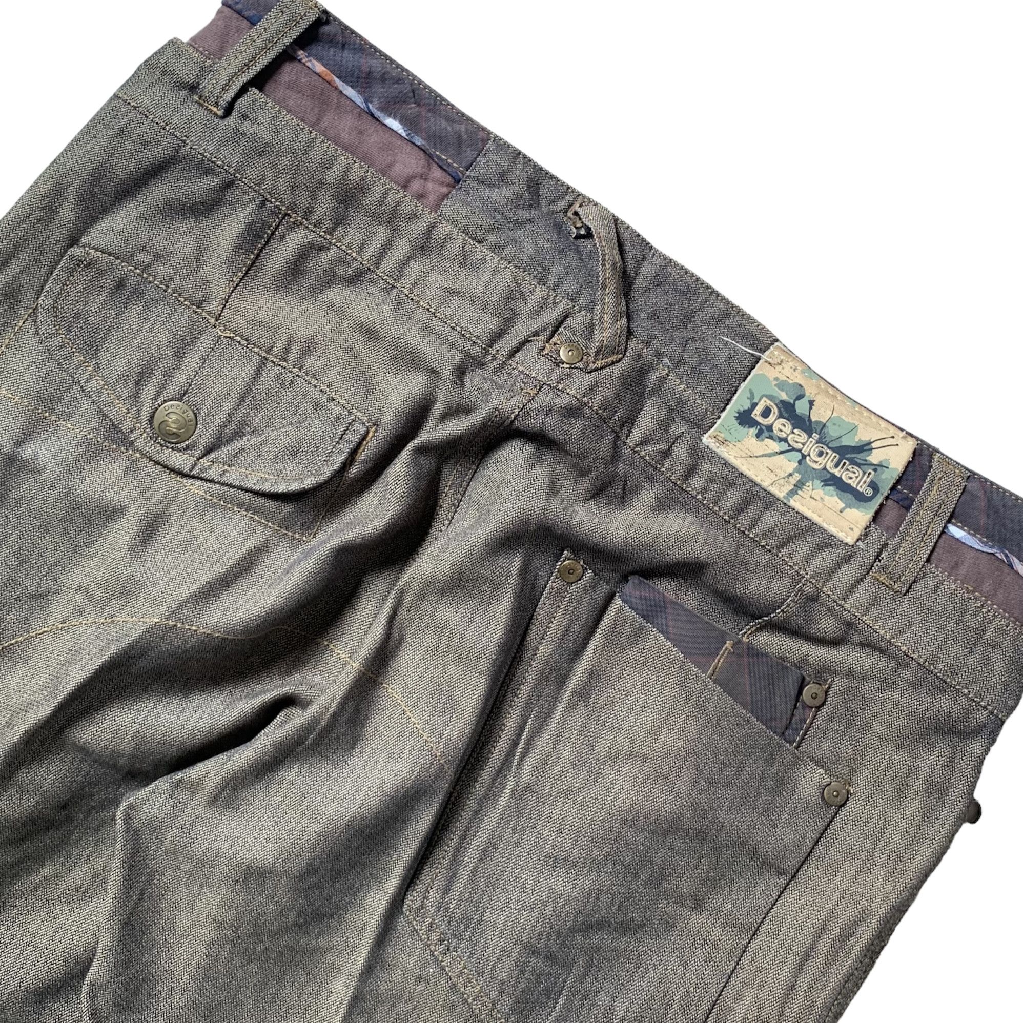 Desigual DESIGUAL CARGO PANTS MULTIPOCKET STREETWEAR Size US 32 / EU 48 - 6 Thumbnail