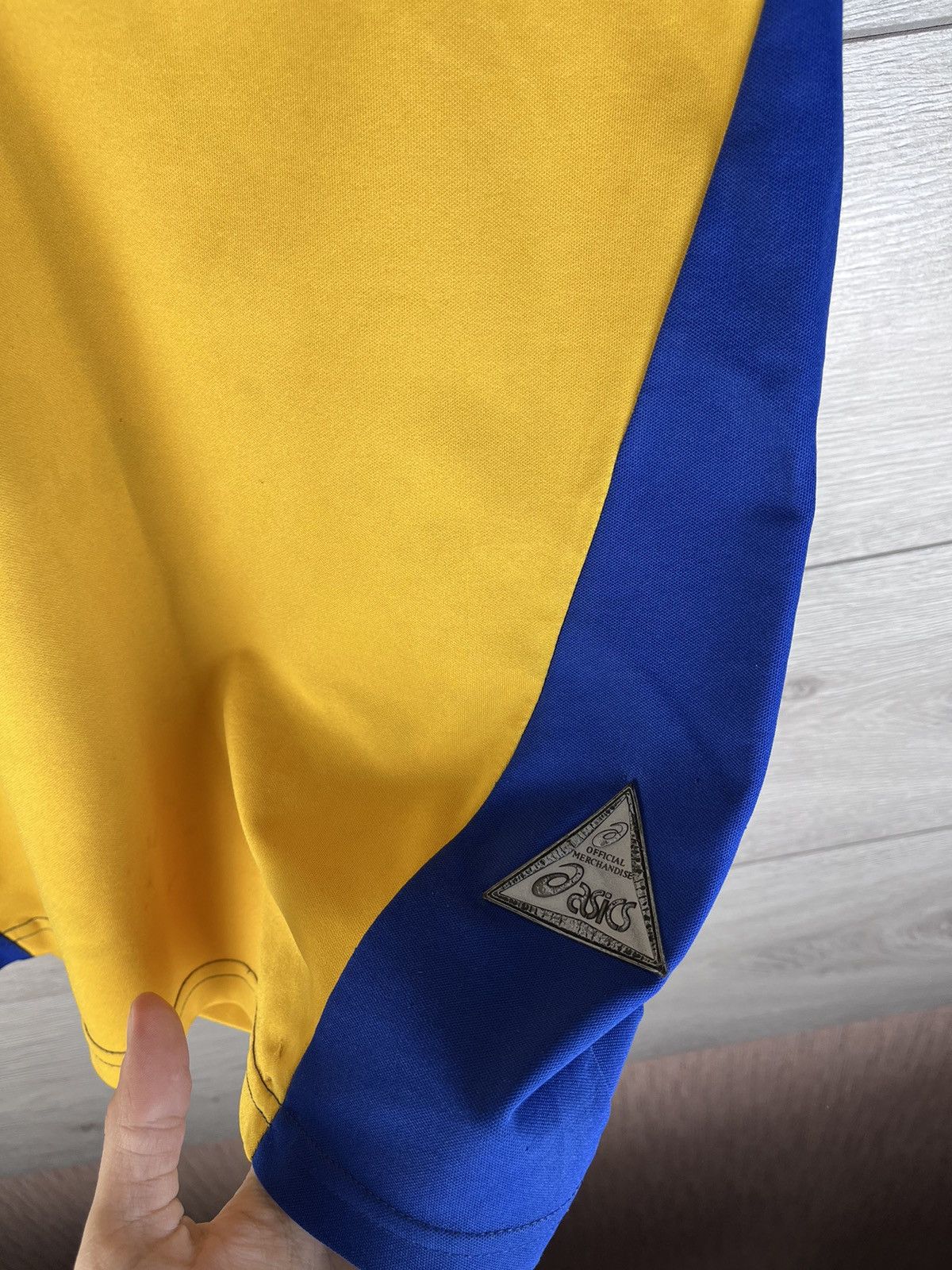 Asics Vintage rugby jersey ASICS Leeds Rhinos 03 y2k rare men’s Size US S / EU 44-46 / 1 - 6 Thumbnail