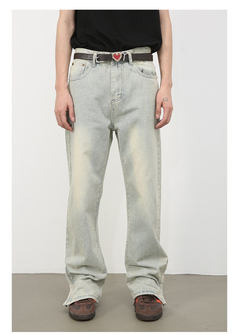 Japanese Brand American loose distressed vintage washed high street jeans Size US 34 / EU 50 - 1 Thumbnail