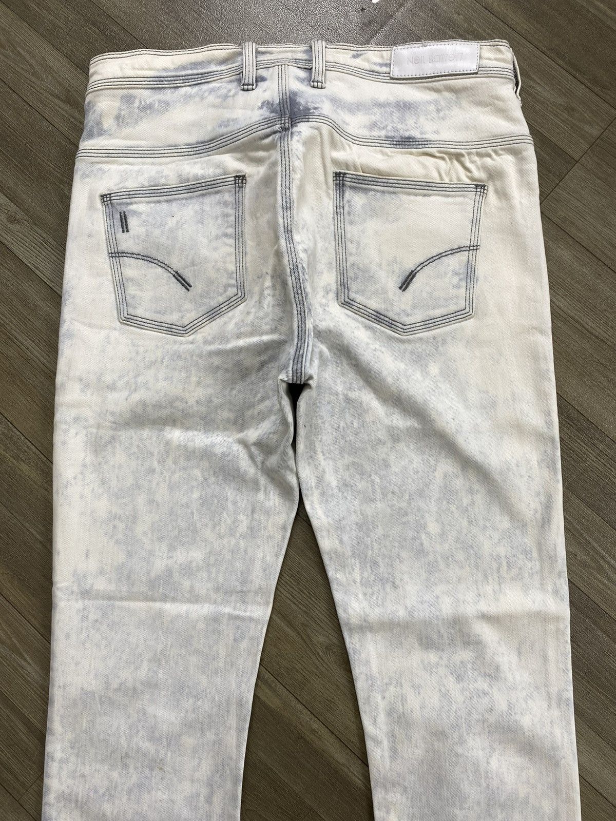 Neil Barrett Vintage Neil Barret Mud Max Punk Acid Wash Lgb Luxury Jeans Size US 30 / EU 46 - 14 Thumbnail