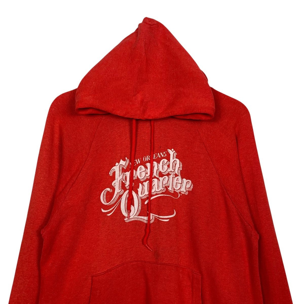 Vintage Vintage 80s New Orleans French Quarter Red Pullover Hoodie Size US S / EU 44-46 / 1 - 2 Thumbnail