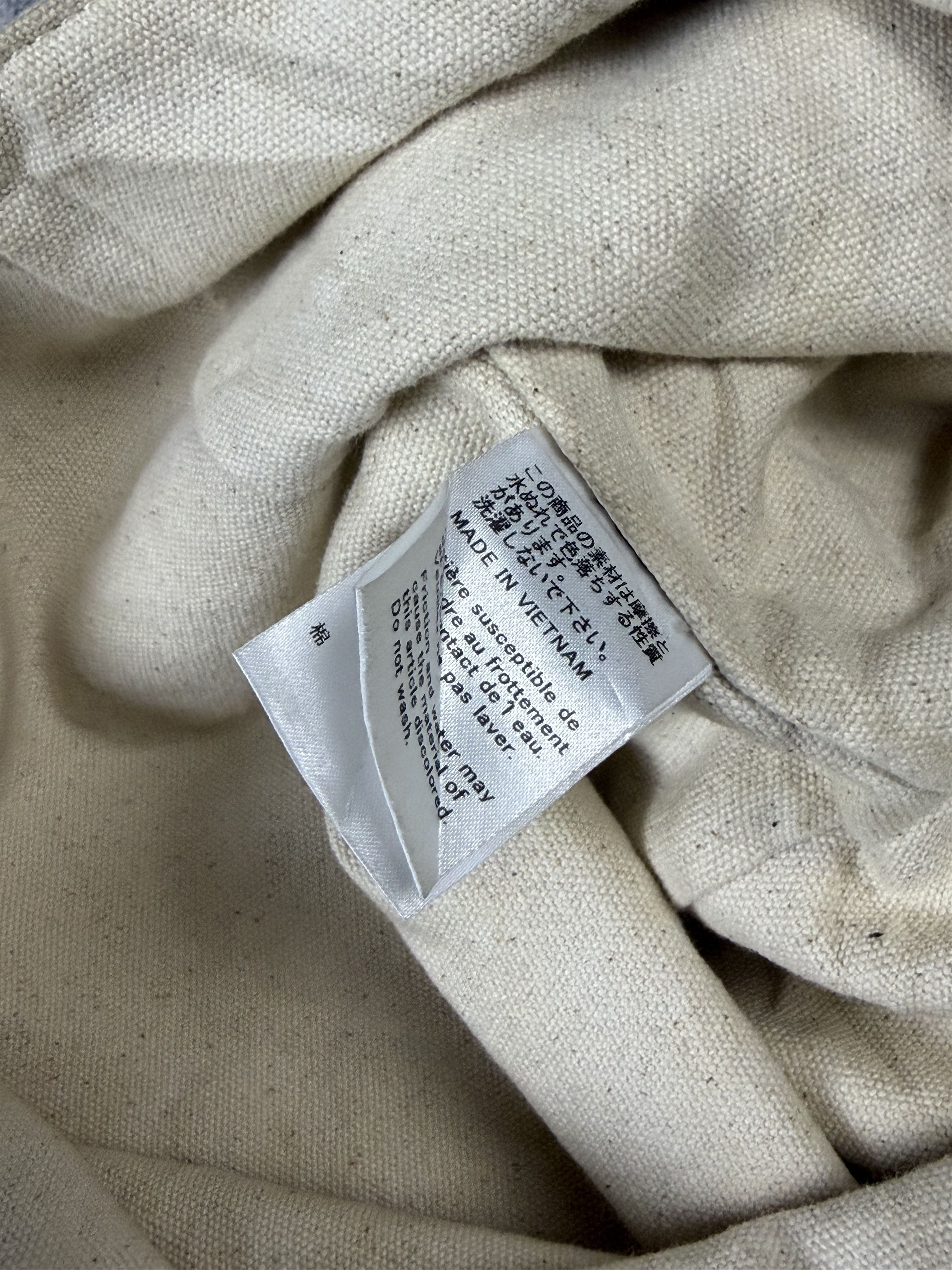 agnes b. Agnes B Canvas Tote Bag Size ONE SIZE - 10 Thumbnail