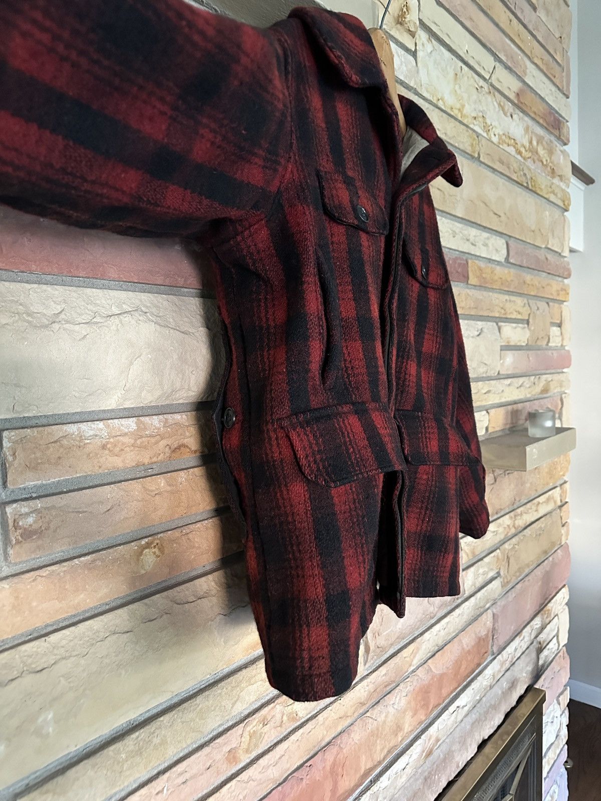 Vintage Vintage 40s Duxbak Utica Buffalo Plaid Wool Hunting Jacket Size US L / EU 52-54 / 3 - 6 Thumbnail