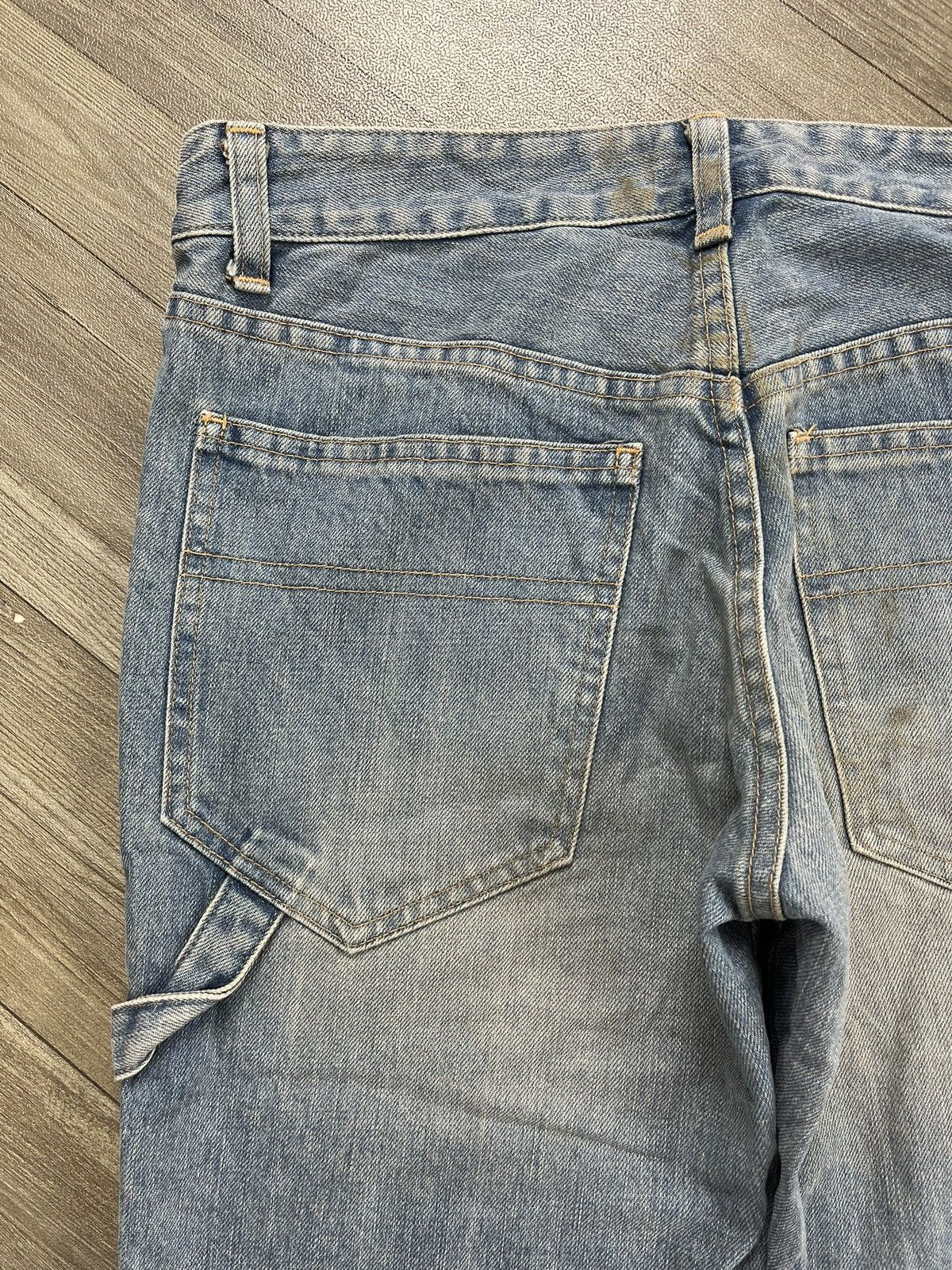 Issey Miyake 2000s Tsumori Chisato Issey Miyake Carpenter Faded Jeans Size US 29 - 14 Thumbnail
