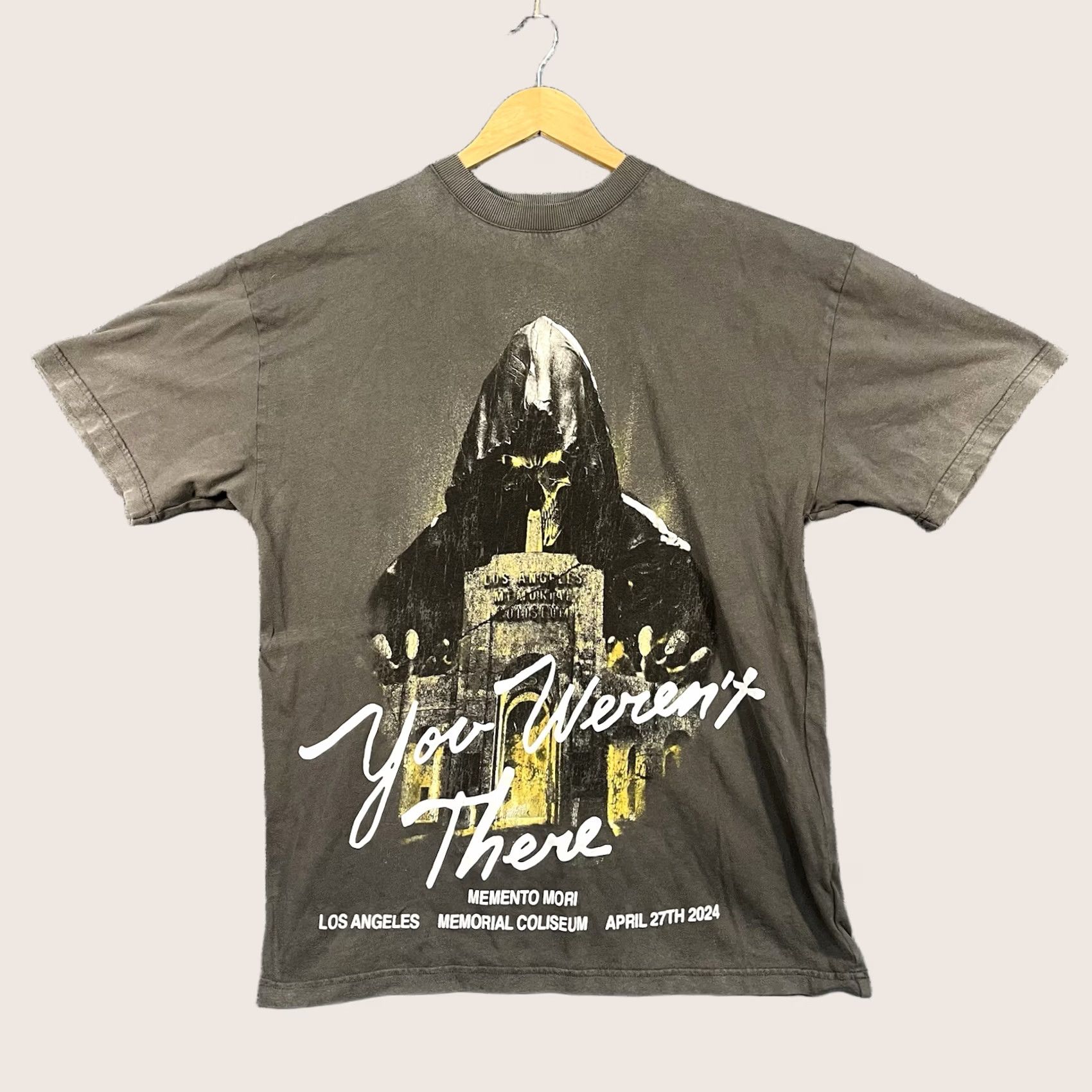 Darc Sport Darc Sport Memento Mori Wolves T-Shirt M Gray Cotton Crew Neck Short Sleeve Men Regular Size US M / EU 48-50 / 2 - 1 Thumbnail