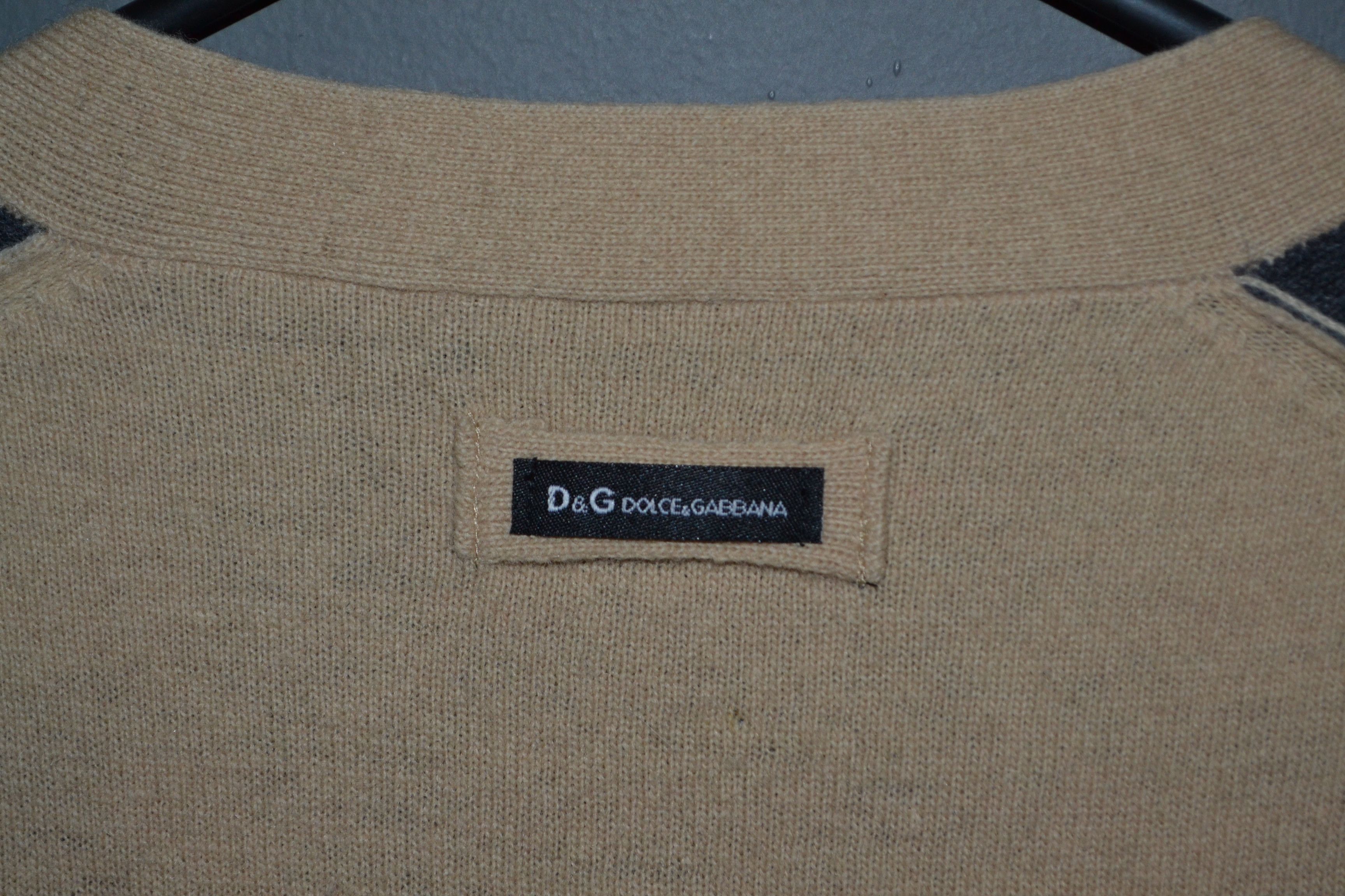 Dolce & Gabbana Dolce Gabbana Ombre Argile cardigan 42 IT S Rhombus Gradient Size M / US 6-8 / IT 42-44 - 8 Thumbnail