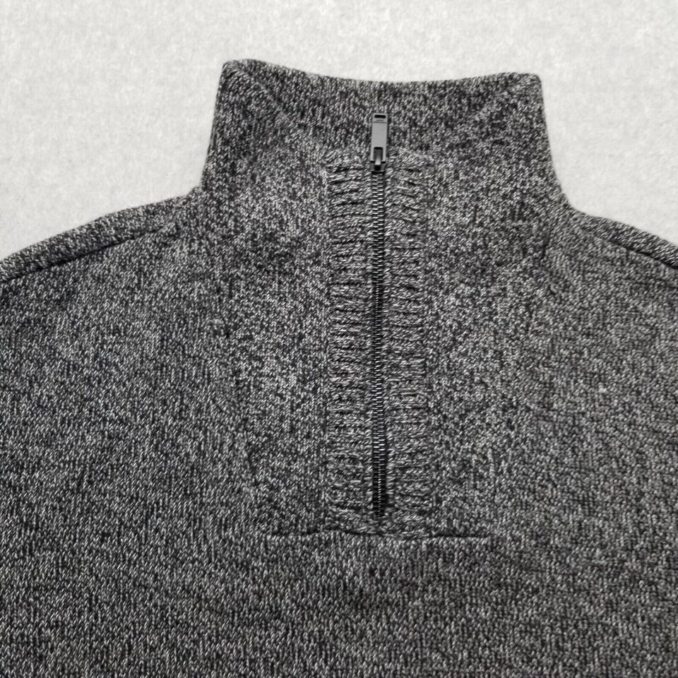 Calvin Klein Calvin Klein Sweater Men Medium Pullover Mock Neck Zip Size US M / EU 48-50 / 2 - 2 Thumbnail