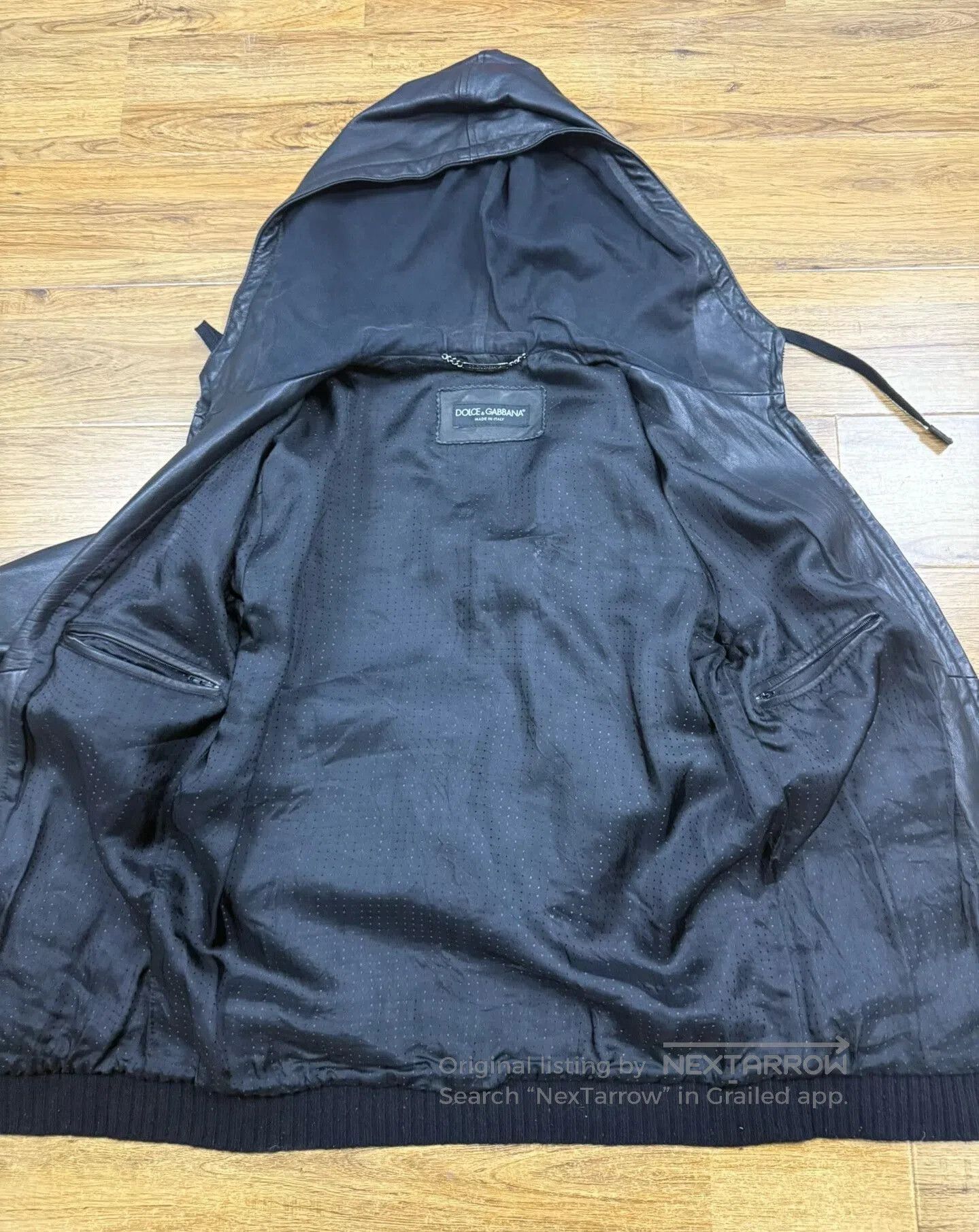 Dolce & Gabbana Dolce & Gabbana Men's Leather Jacket. Size US M / EU 48-50 / 2 - 3 Thumbnail