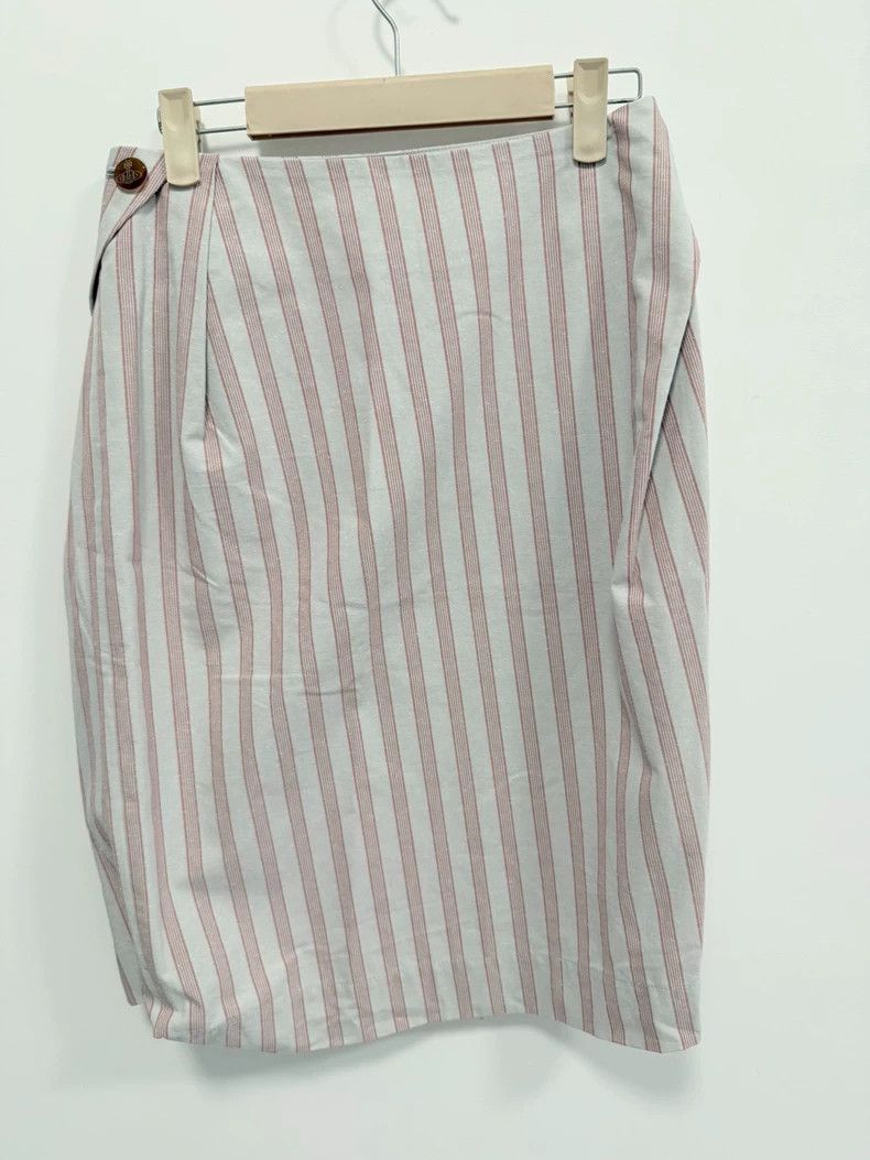 Vivienne Westwood Vivienne Westwood Striped Asymmetric Skirt - dmc Size US 38 / EU 54 - 1 Thumbnail
