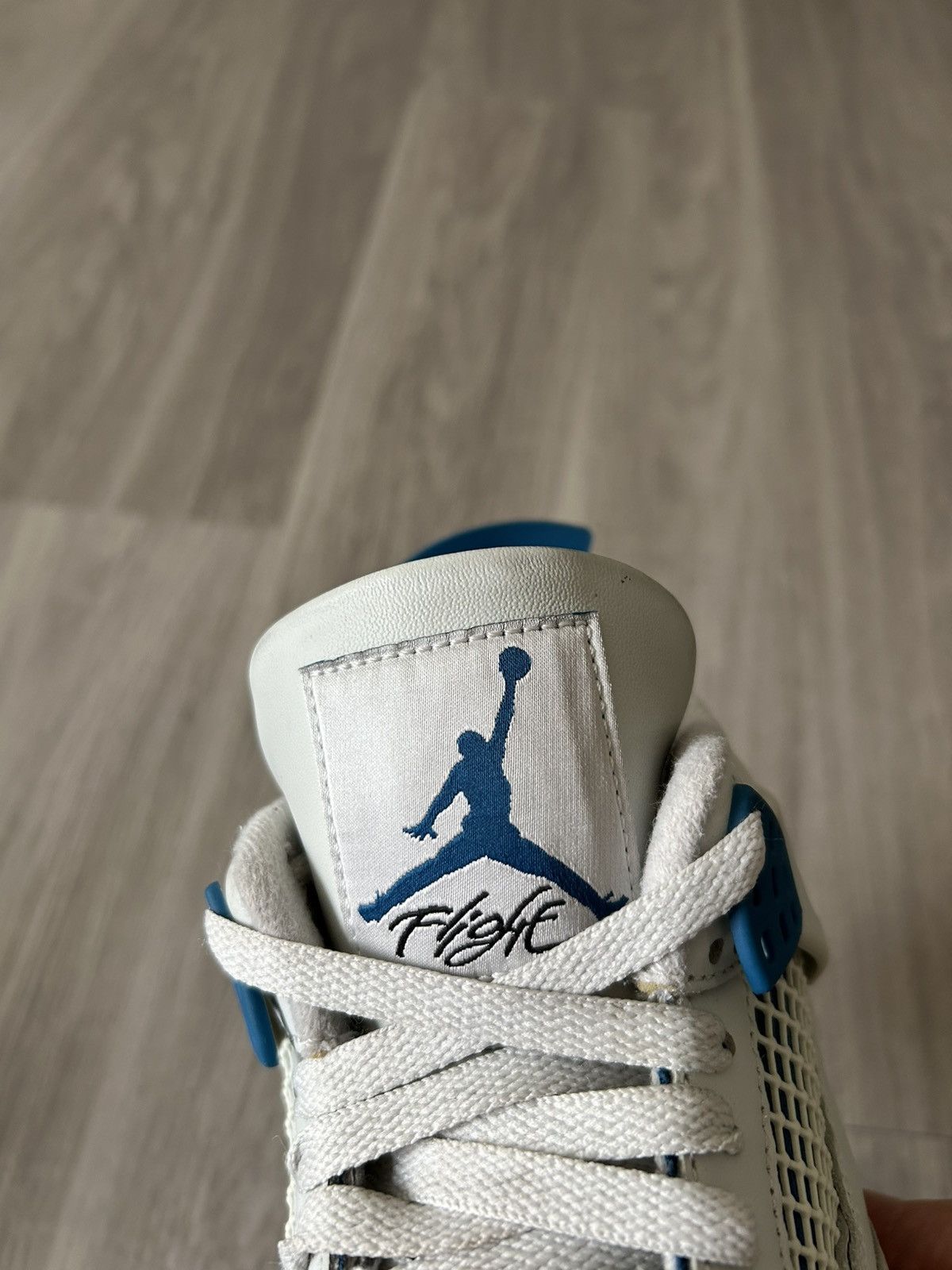 Jordan Brand Air Jordan Retro 4 Military Blue 2024 Size 9 Size US 9 / EU 42 - 17 Thumbnail