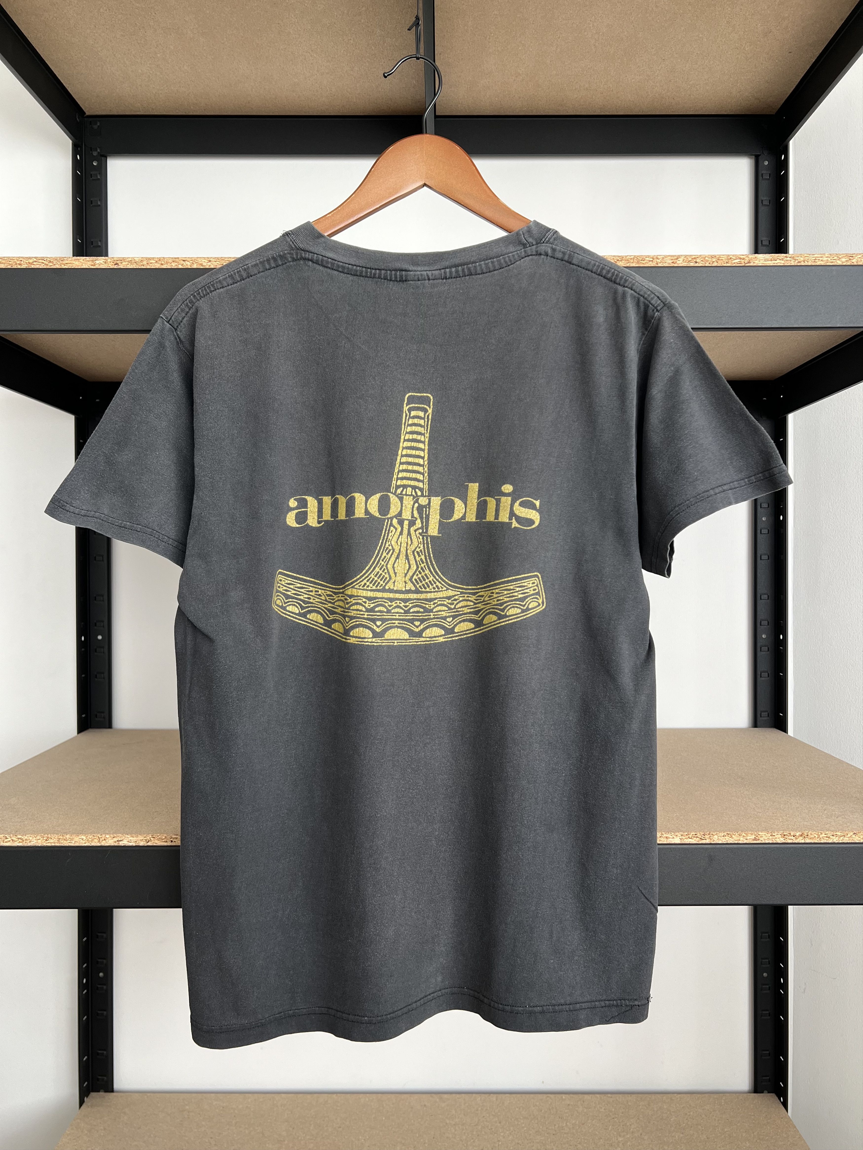 Band Tees Vintage 2000s Amorphis Skyforger Black T-shirt Size US M / EU 48-50 / 2 - 2 Thumbnail