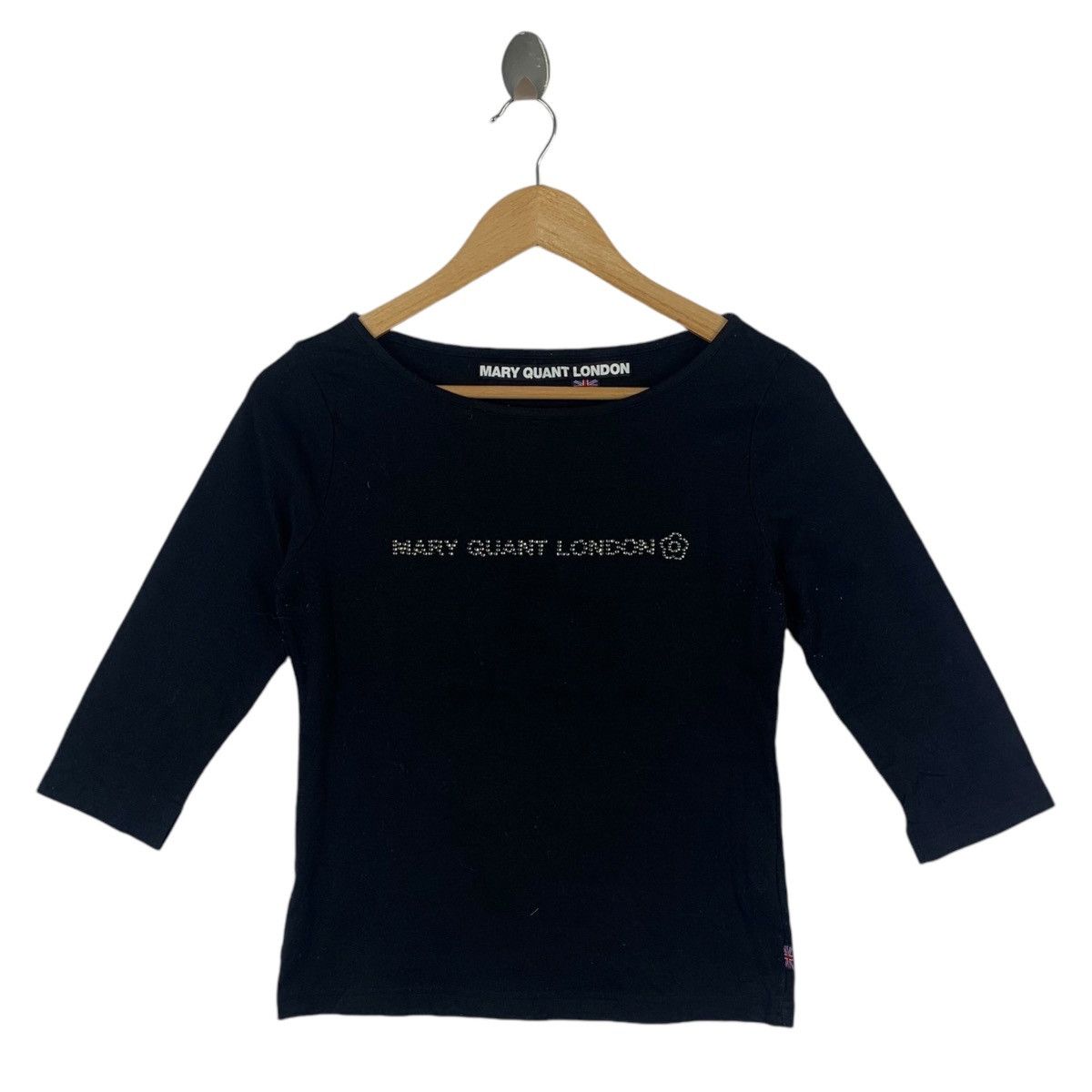 Other MARY QUANT LONDON Swarovski Flower Tee Shirt Size S / US 4 / IT 40 - 1 Thumbnail