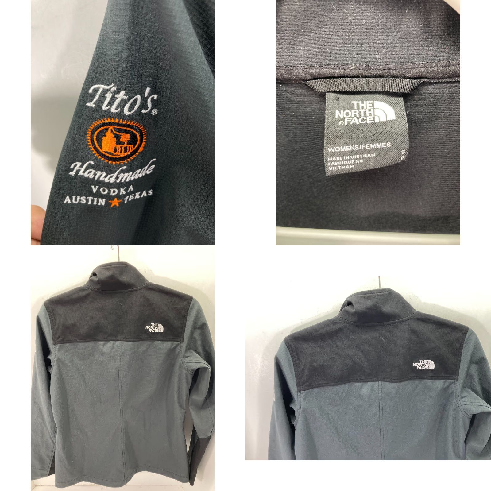 The North Face VINTAGE**?** The North Face Castle Rock Soft Shell Jacket Womens S Gray Black Full Zip Logo Size S / US 4 / IT 40 - 8 Thumbnail