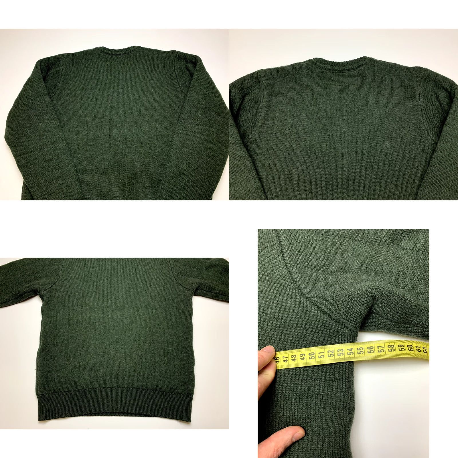 Vintage Rydale Knitted Warm Sweater Large Green Unisex Adults Pullover Knit Shirt Archives Ladies Mens Girls Boys Size US L / EU 52-54 / 3 - 9 Thumbnail