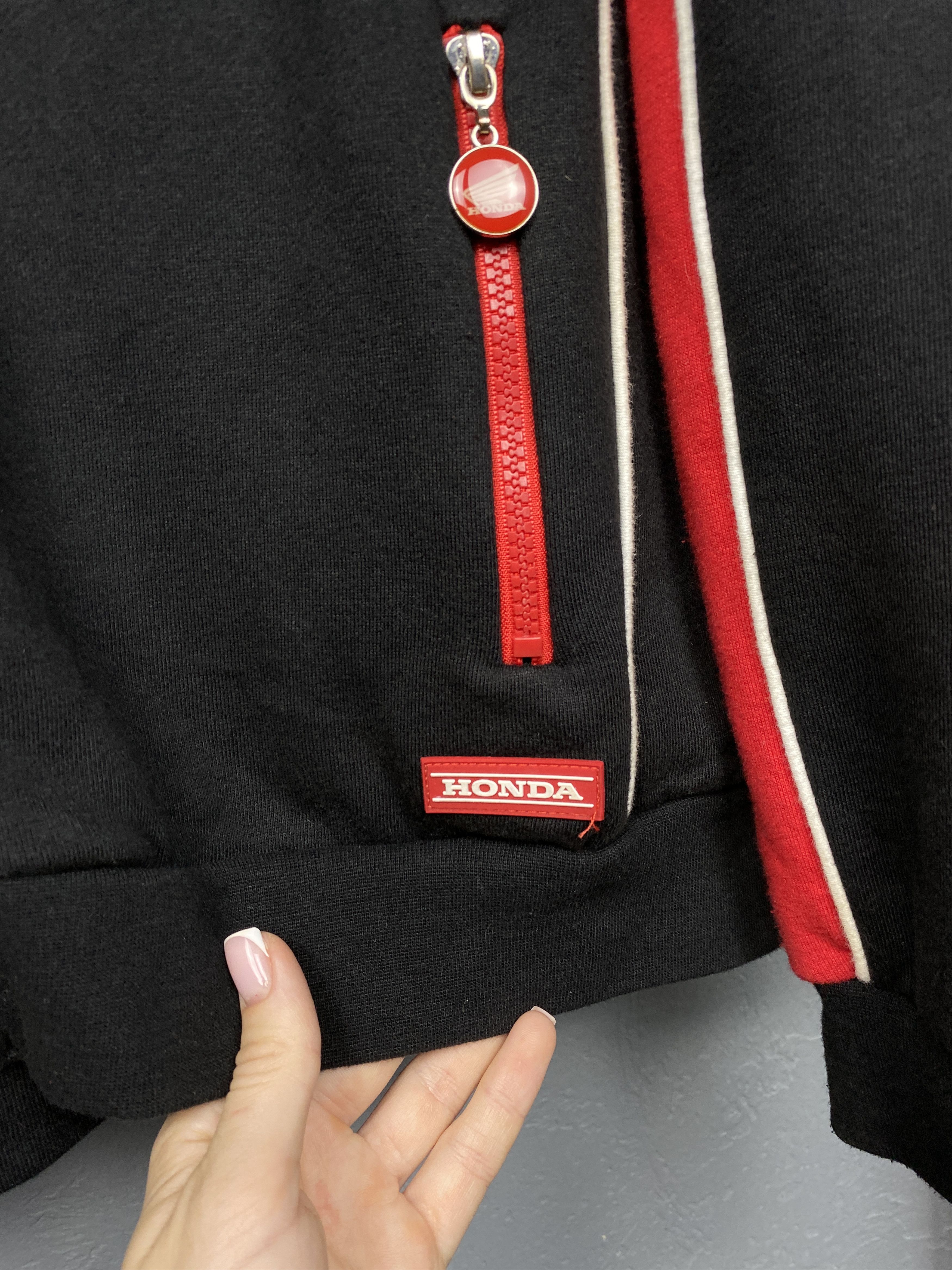 Honda Honda Racing Team Vintage Mens Zip Hoodie Size US S / EU 44-46 / 1 - 6 Thumbnail