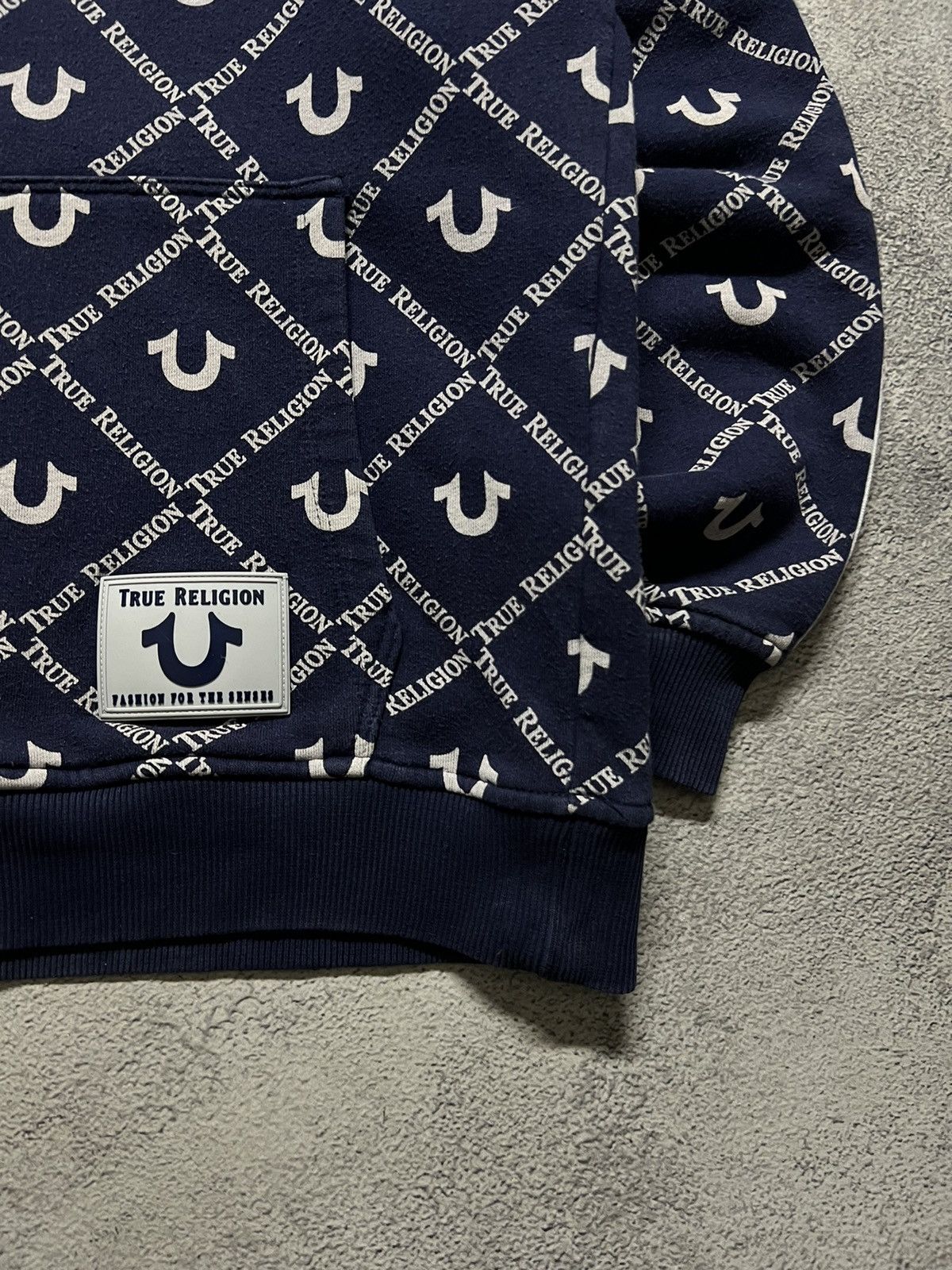 True Religion Vintage Y2K True Religion All Over Print Hoodie 00’s Size US M / EU 48-50 / 2 - 5 Thumbnail