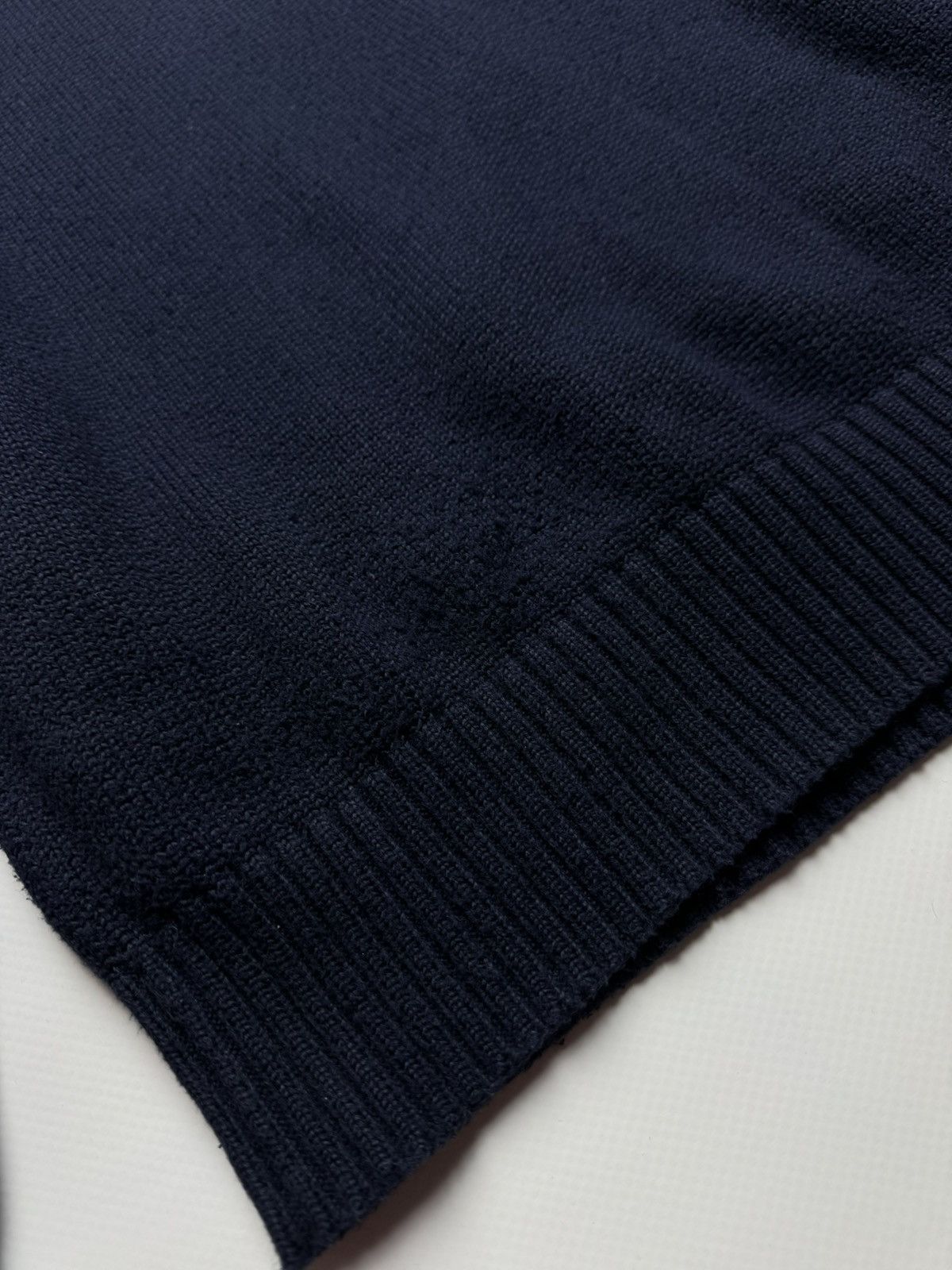 Polo Ralph Lauren Polo Ralph Lauren Navy Cotton Crewneck Sweater - Green Pony Size US S / EU 44-46 / 1 - 11 Thumbnail