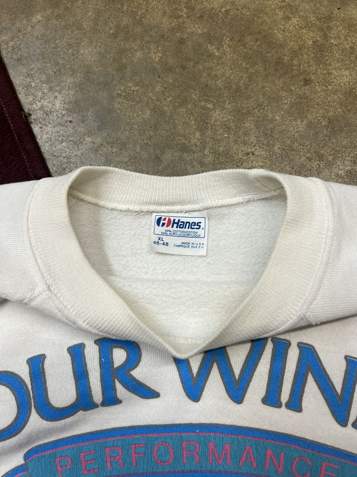 Vintage 90s Four Winns Boats America Raglan Sweatshirt Size US XL / EU 56 / 4 - 3 Thumbnail