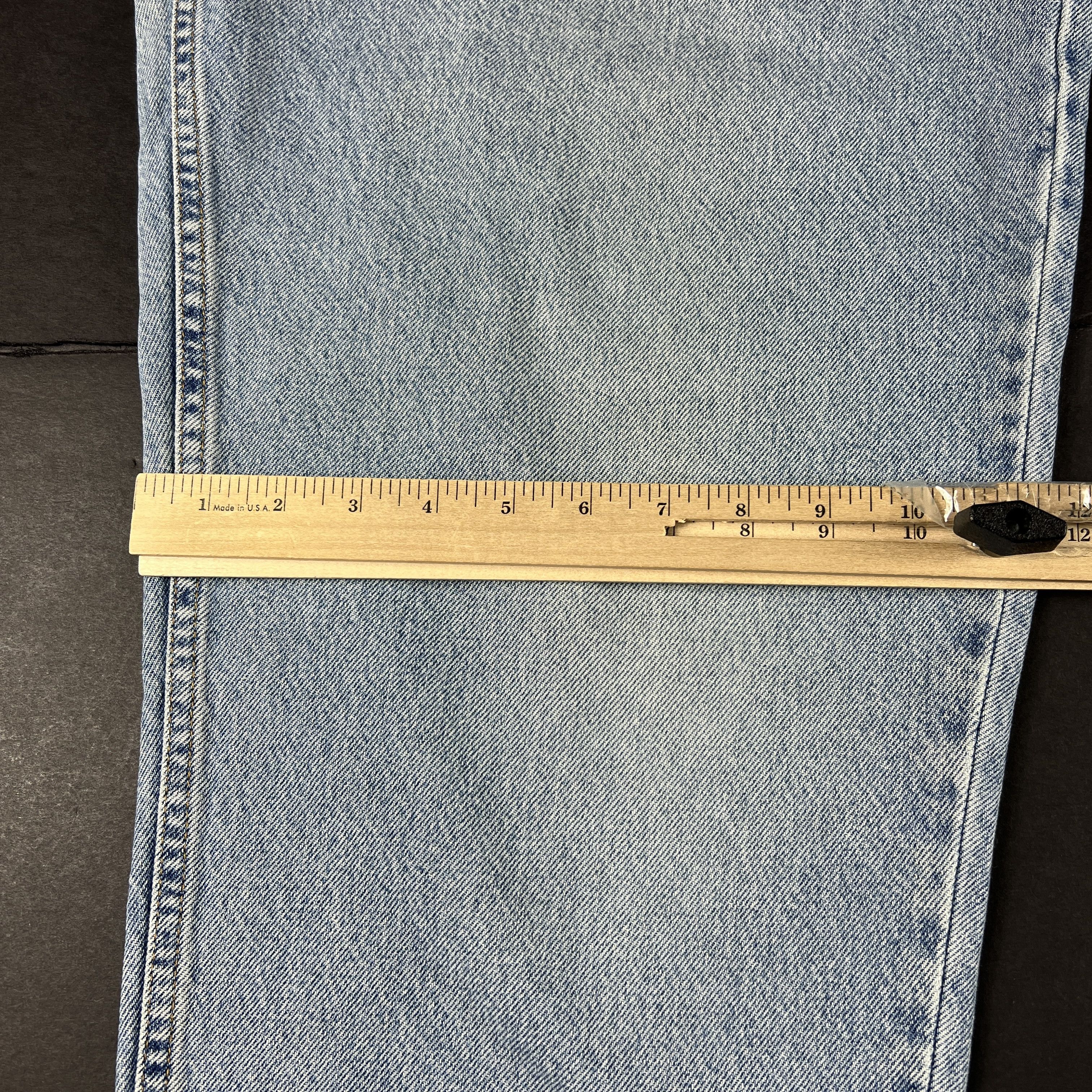 Levi's × Vintage Y2K Levi's Jeans 560 Loose Tapered Light Blue Faded Denim Size US 38 / EU 54 - 20 Thumbnail