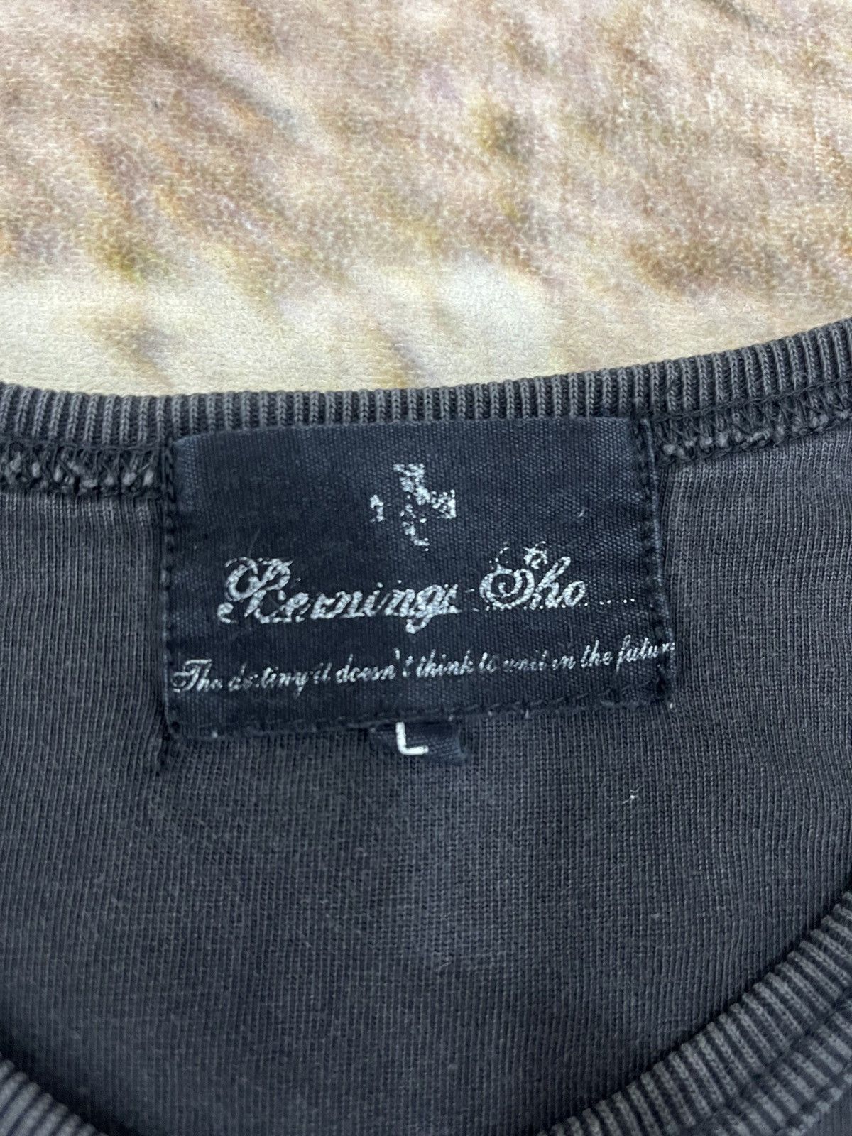 If Six Was Nine × Japanese Brand × Vintage Berning-Sho Blackwhite Tee Size US XS / EU 42 / 0 - 3 Thumbnail