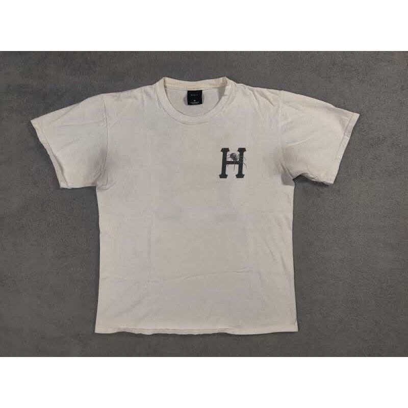 Huf HUF Shirt Adult Mens Medium White Insects Logo Size US M / EU 48-50 / 2 - 1 Thumbnail
