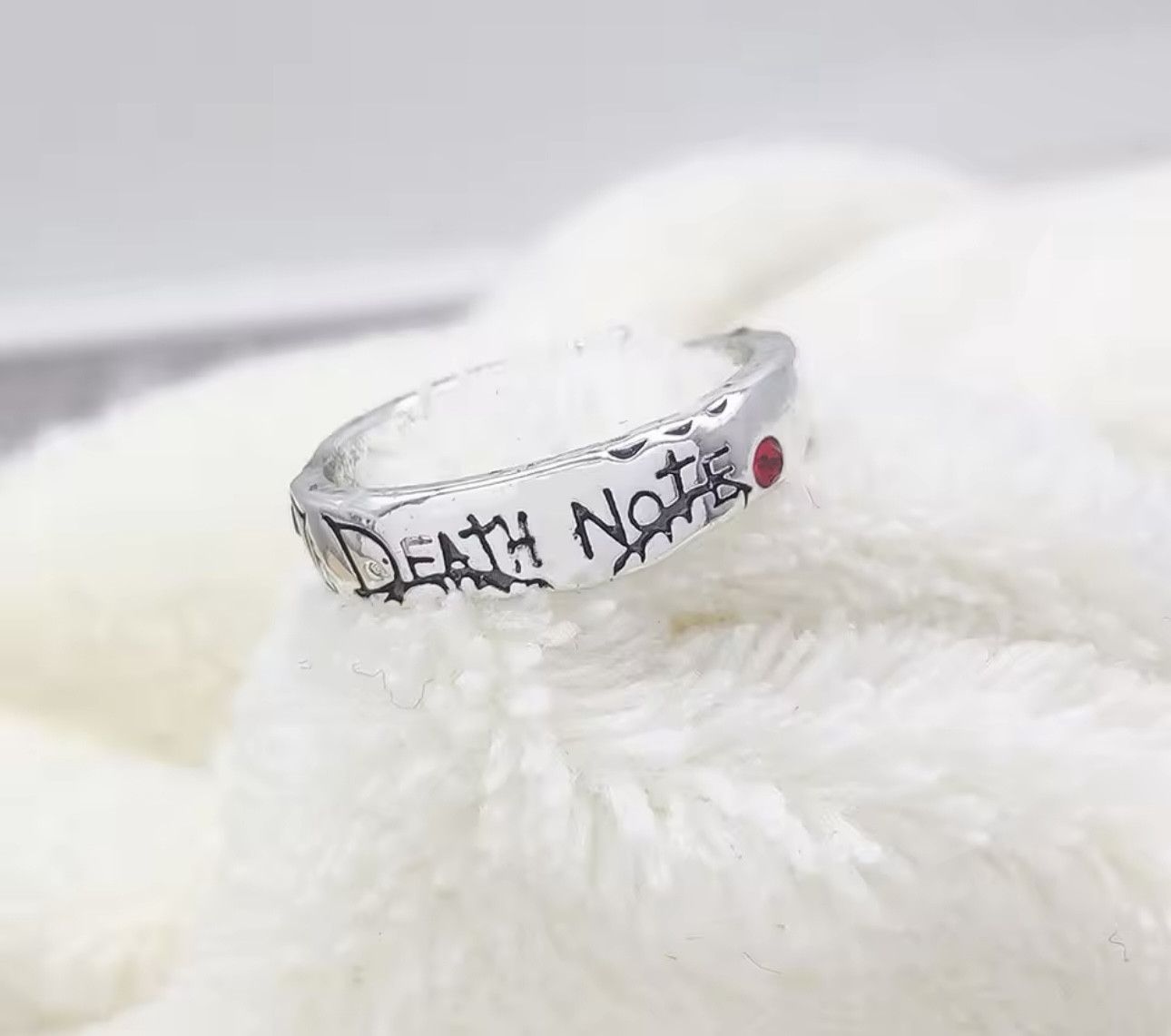 Jewelry × Vintage Anime Death Note Alloy Rings Size ONE SIZE - 1 Thumbnail