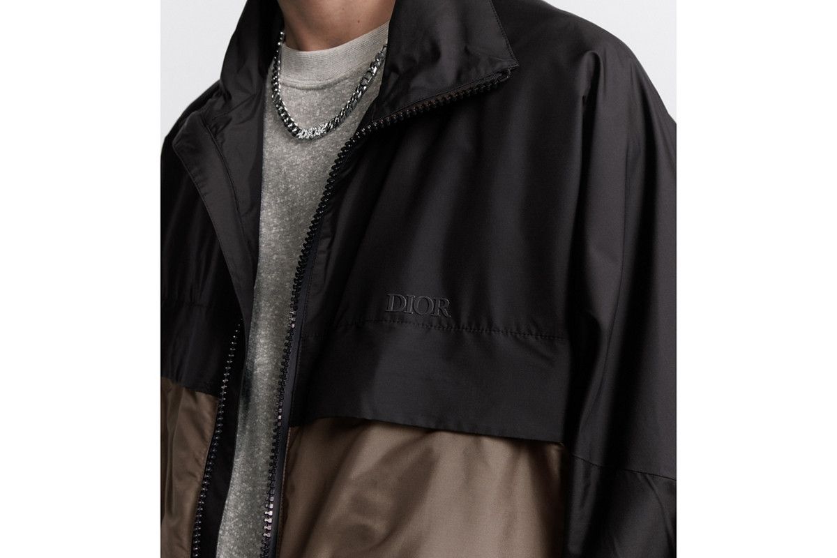o1bcso1str0226 Blouson Jacket in Black/Brown