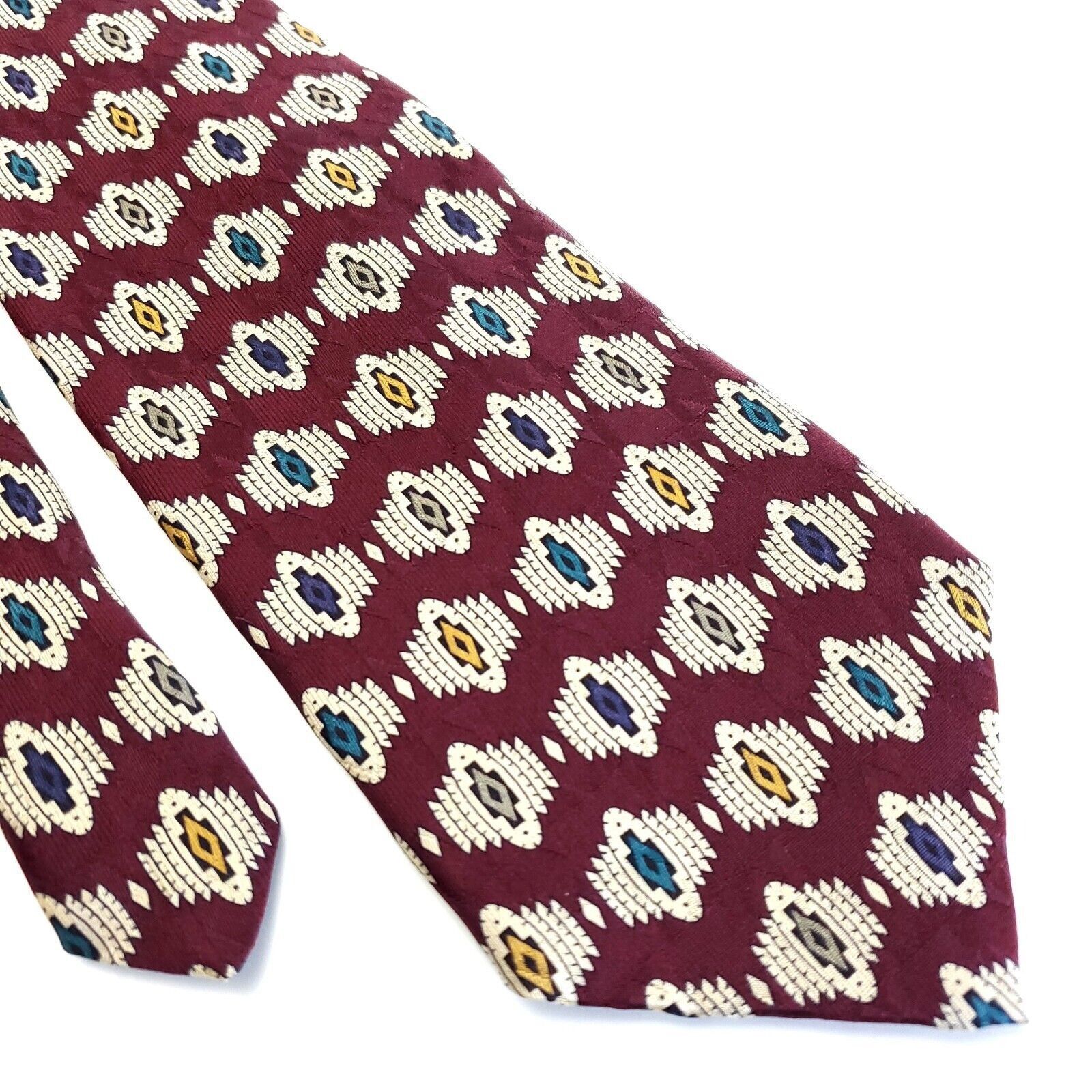 Robert Talbott Robert Talbott Best Of Class Nordstrom Red Geometric Print S Size ONE SIZE - 1 Thumbnail