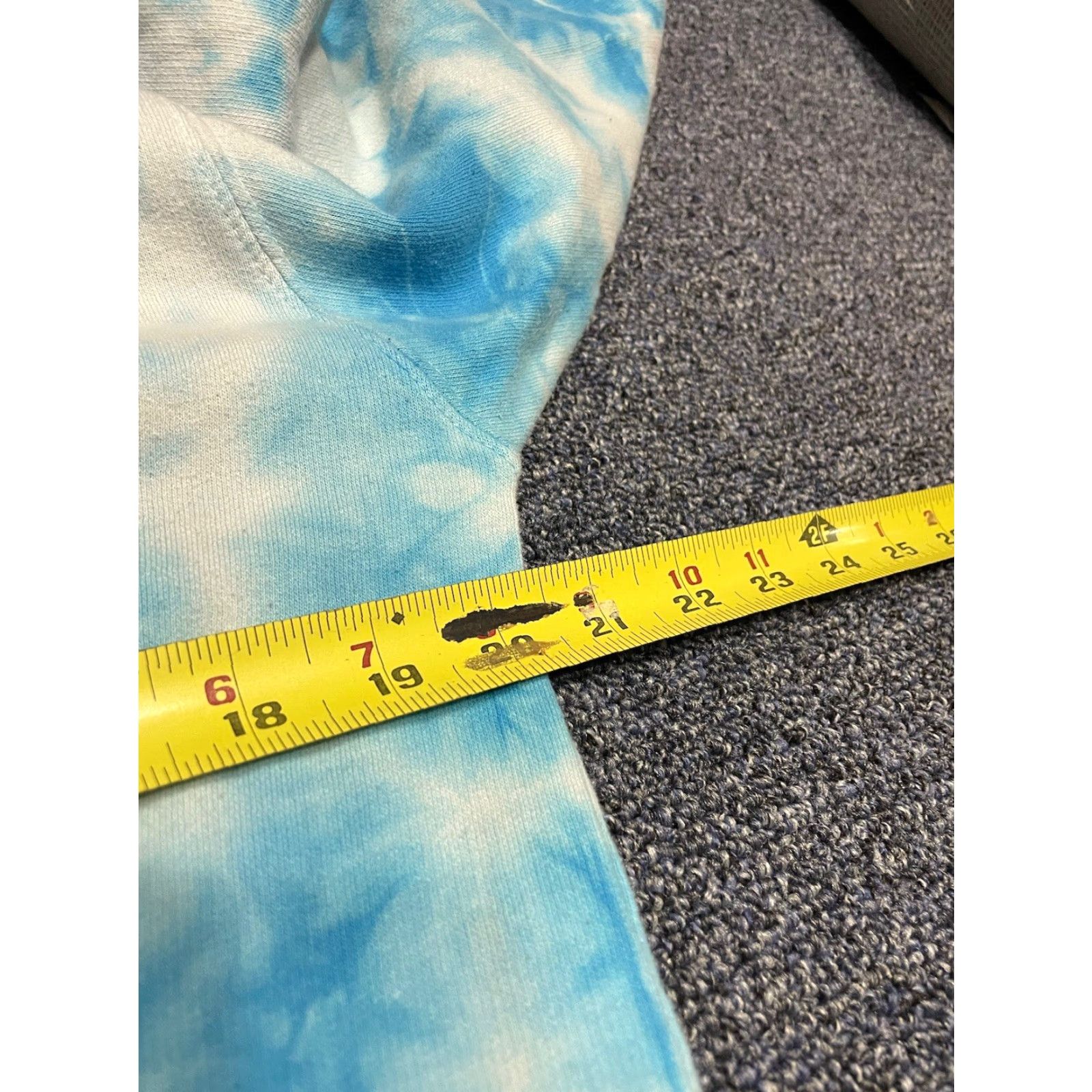RIPNDIP RIPNDIP Sweater Hoodie Mens M Blue Tie Dye Long Sleeve Crew Neck Pullover Casual Indoor Outdoor Logo F6 Size US M / EU 48-50 / 2 - 6 Thumbnail
