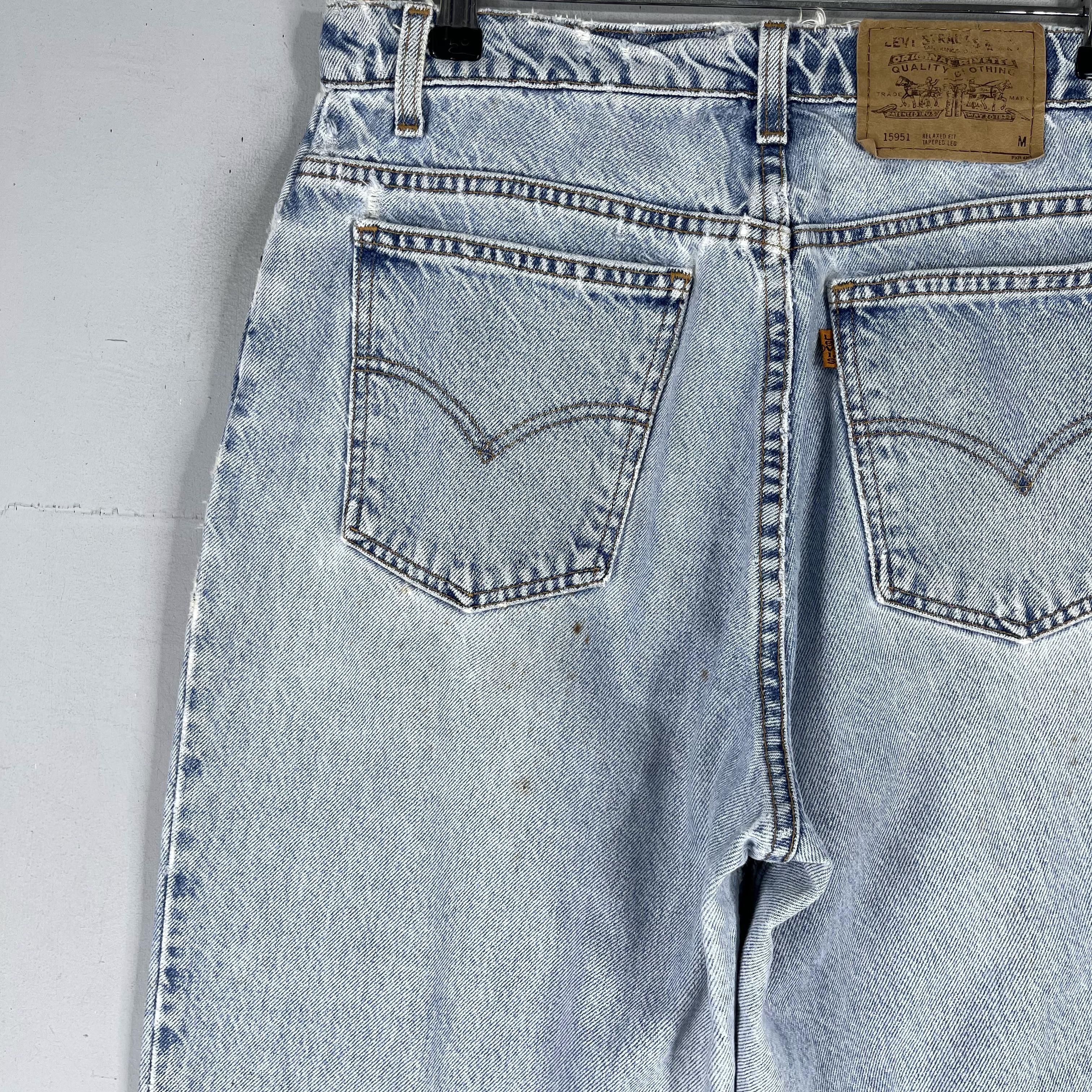 Levi's × Vintage W30 L30 Vintage Distressed Levis 951 Dirty Hourglass Jeans Size 30" / US 8 / IT 44 - 12 Thumbnail