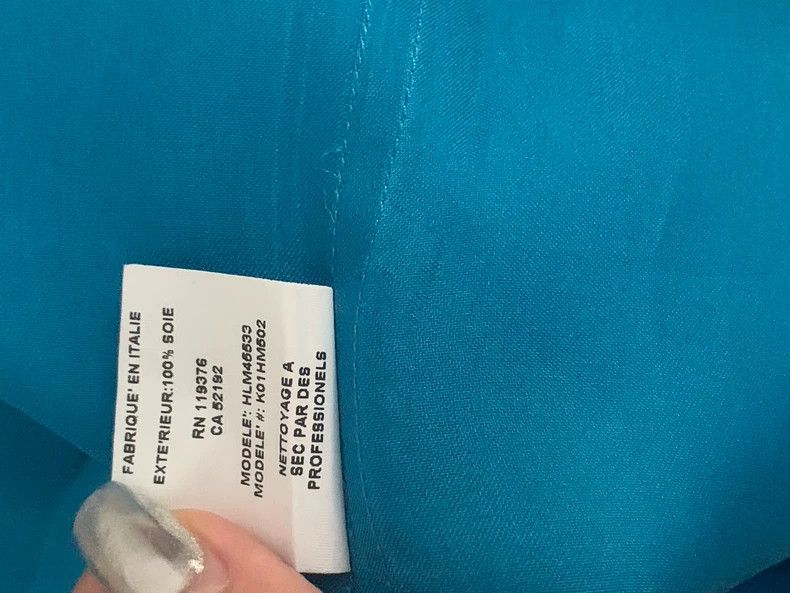 Helmut Lang HELMUT LANG Lake blue organza shirt Size US M / EU 48-50 / 2 - 3 Thumbnail