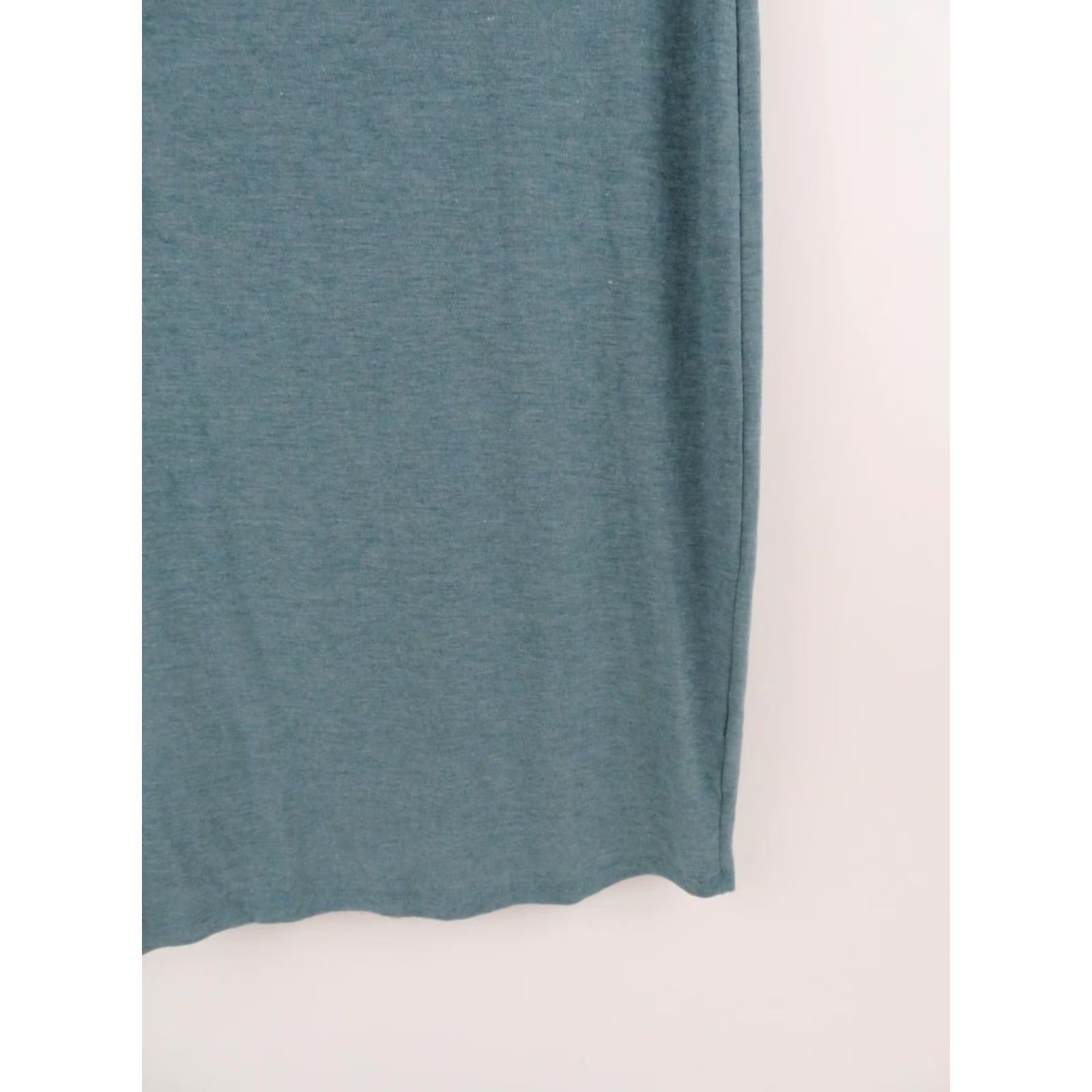 Vintage VINTAGE LuLaRoe Women's Bodycon Pencil Julia Dress XS Solid Blue Gray Stretch 2 Tone EUC Size XS / US 0-2 / IT 36-38 - 3 Thumbnail