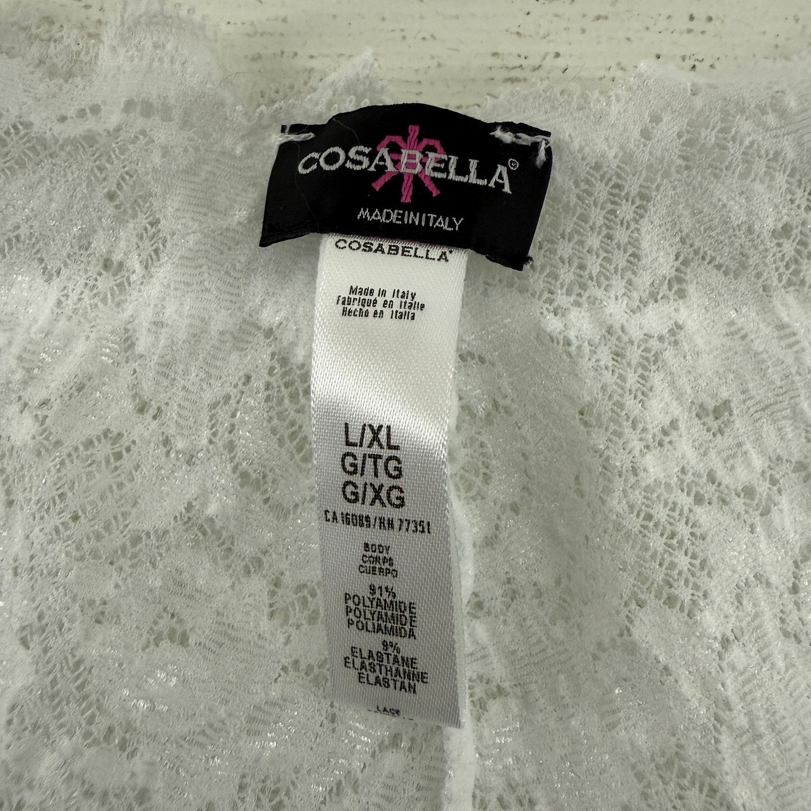 Cosabella Cosabella Never Say Never Comfie Thong White L52118 L/XL Size ONE SIZE - 2 Thumbnail