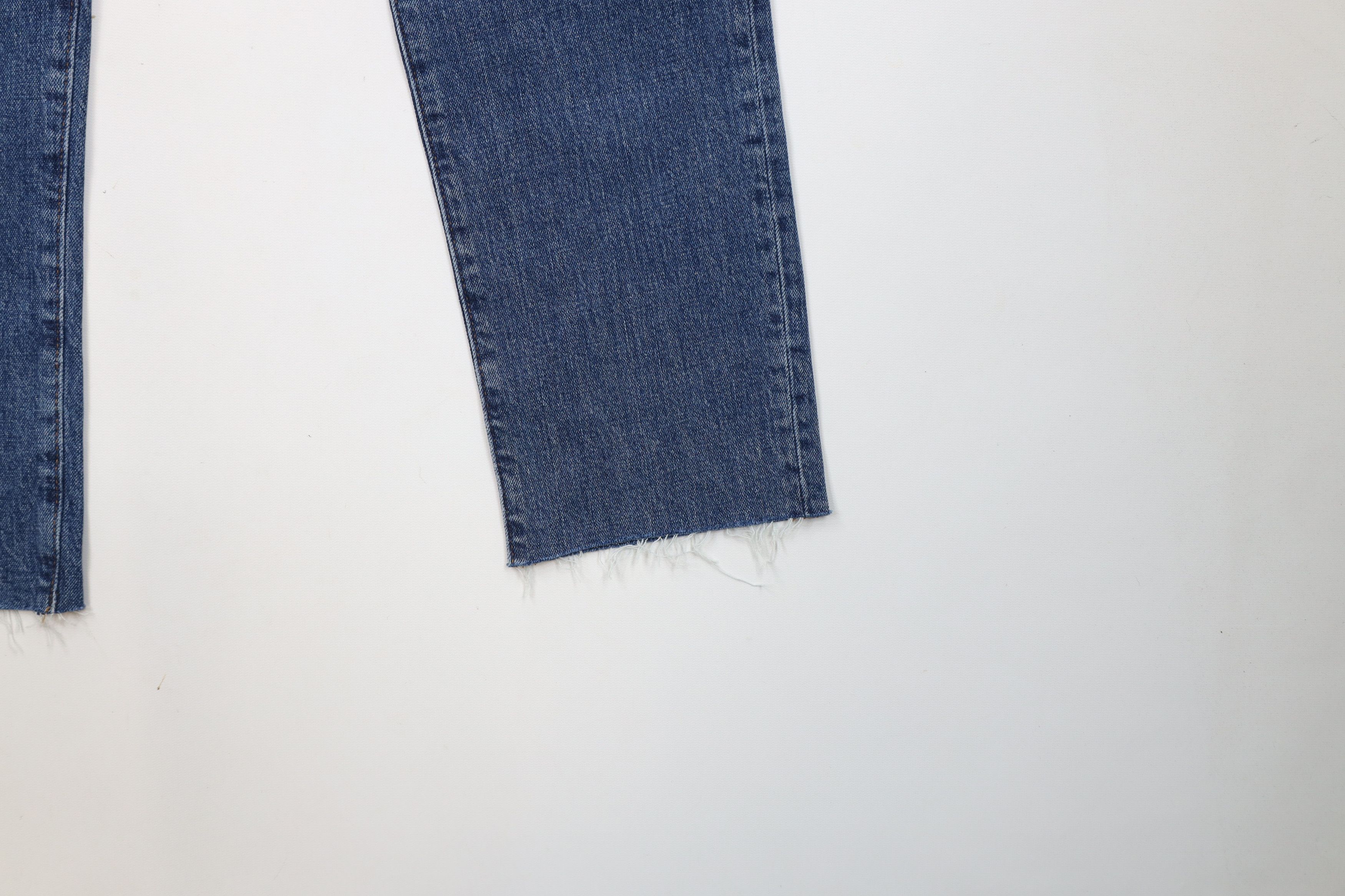 Madewell × Vintage Madewell 27 Tapered Leg Denim Trousers Jeans Blue Stretch Size 27" / US 4 / IT 40 - 5 Thumbnail