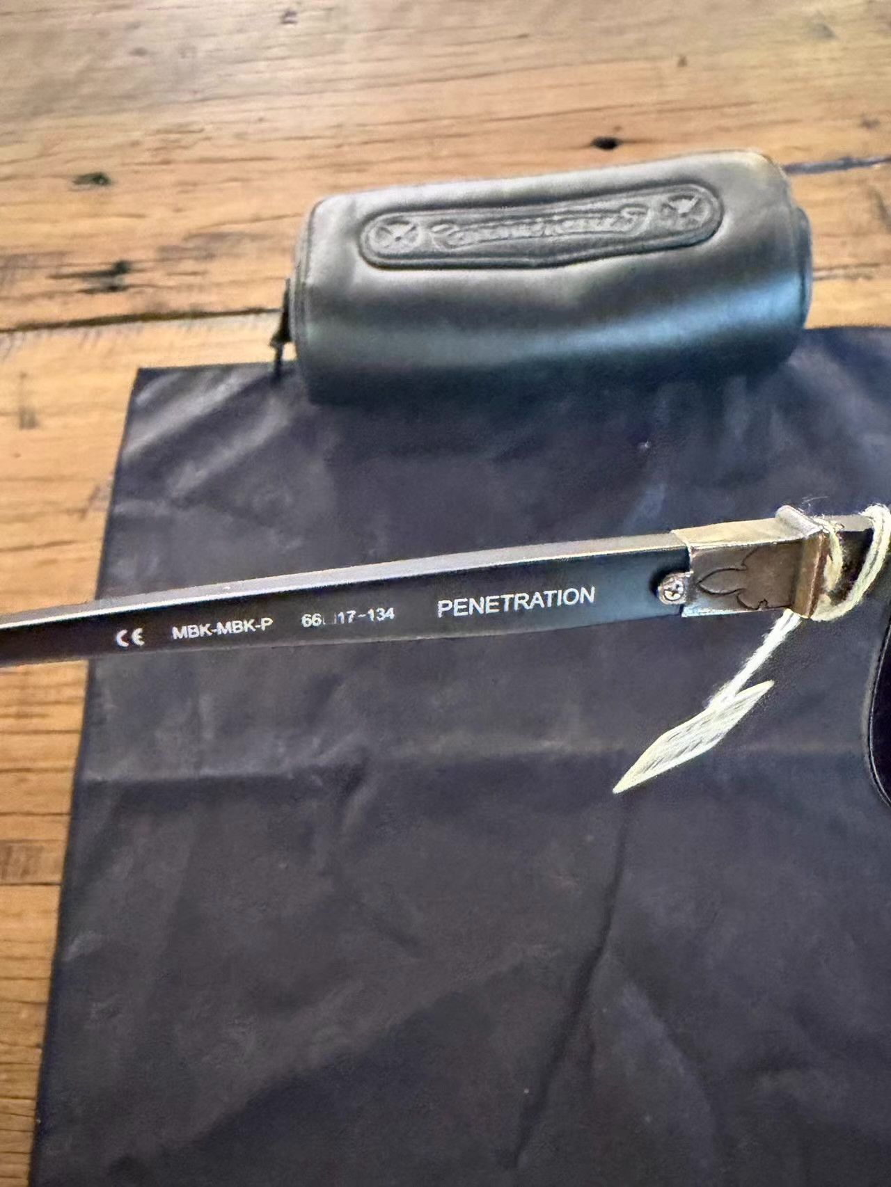 Chrome Hearts Chrome Hearts Penetration Black Sunglasses Ｑ25 Size ONE SIZE - 6 Thumbnail
