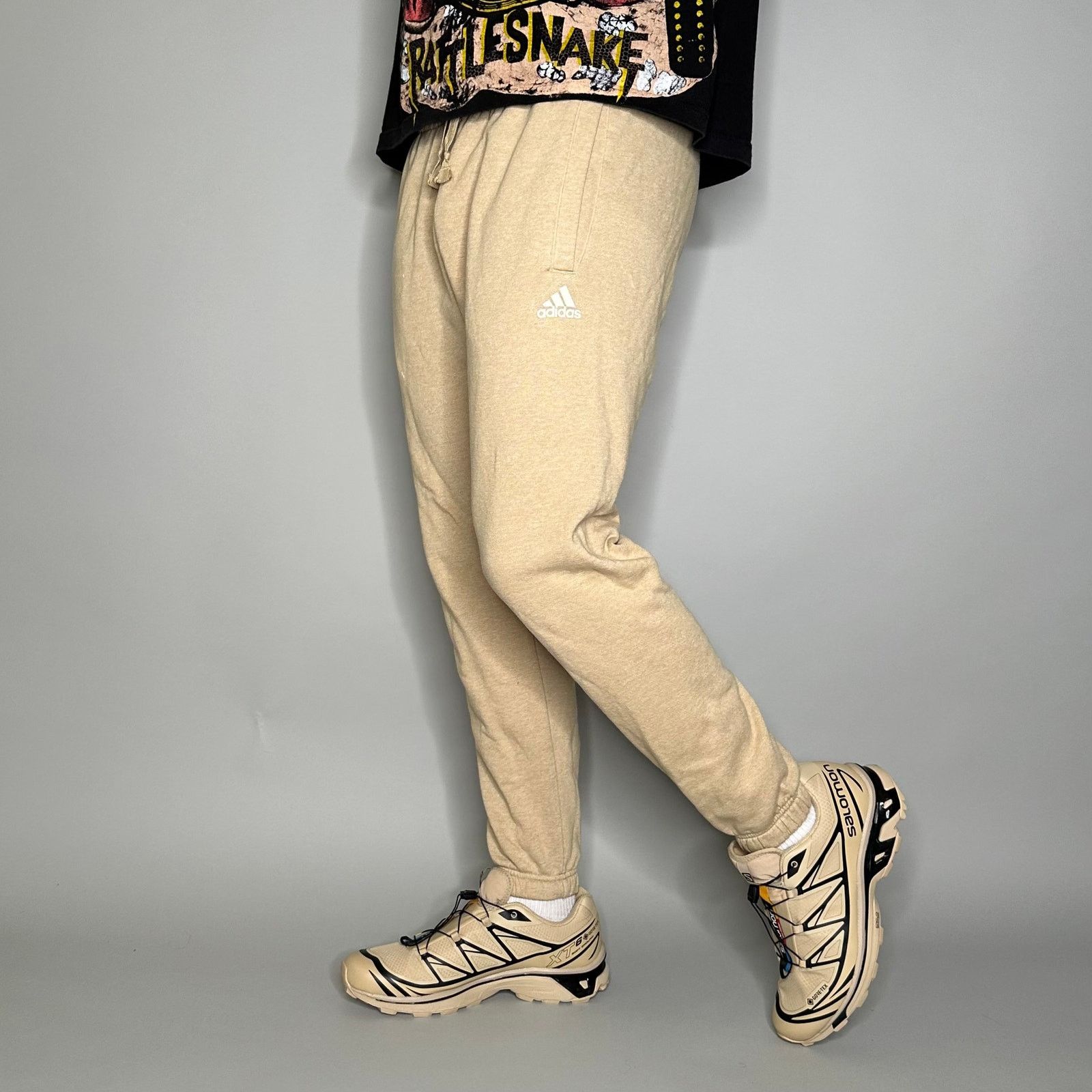 Adidas tan sweatpants online