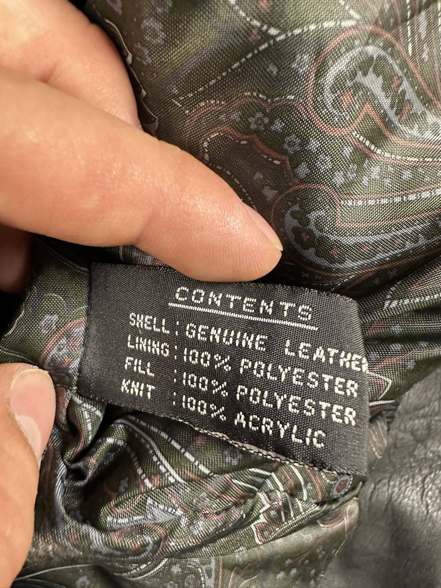 Leather 90s Korean Leather Bomber Boxy Jacket Size US XL / EU 56 / 4 - 5 Thumbnail