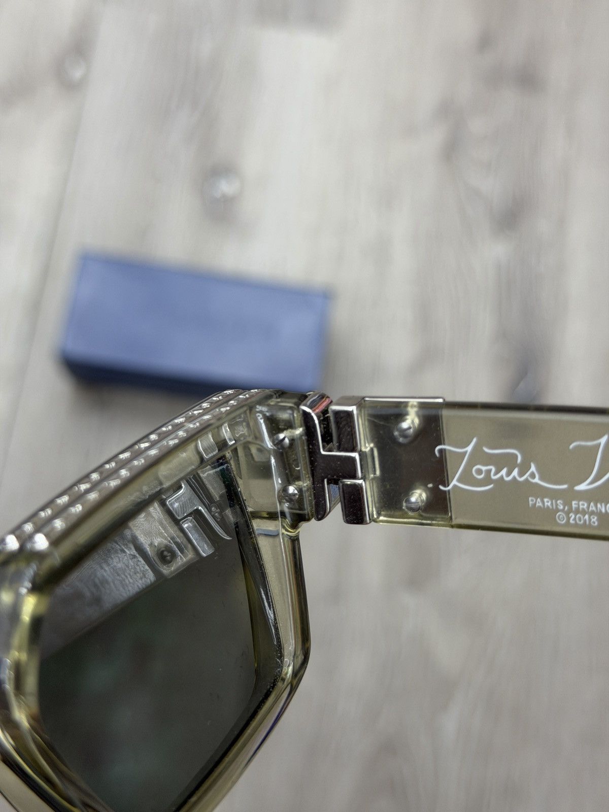 Louis Vuitton Louis Vuitton 1.1 Millionaires Sunglasses Light Green Z1971W Size ONE SIZE - 11 Thumbnail