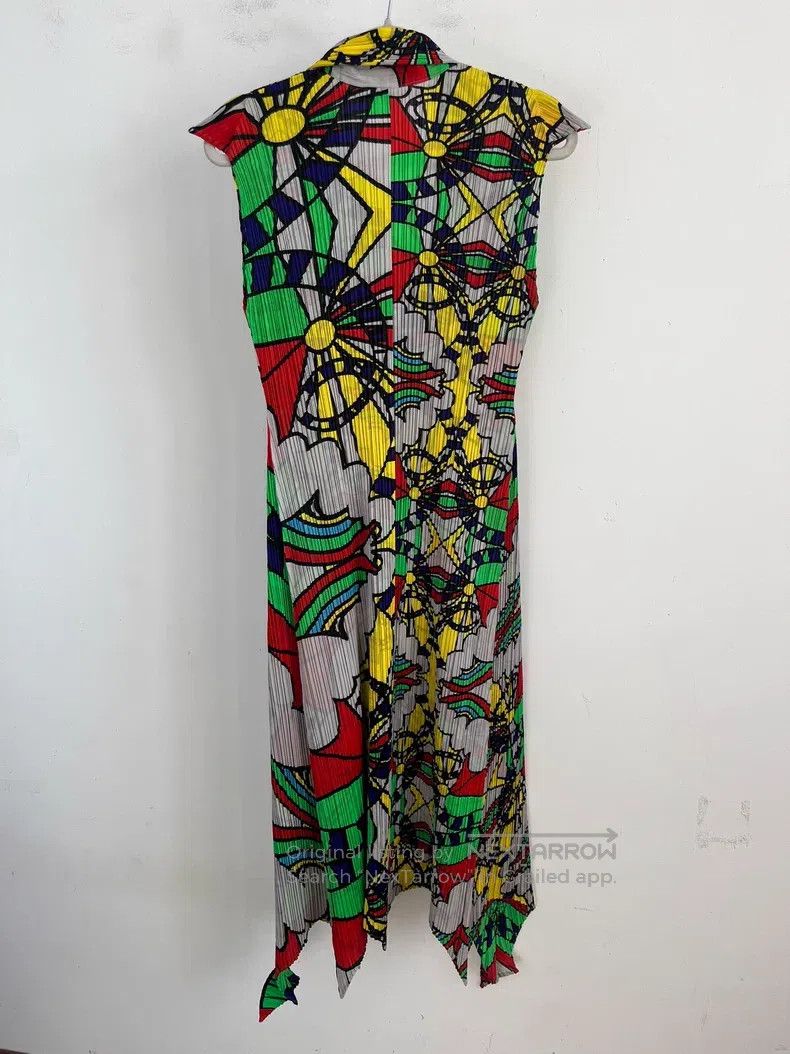Issey Miyake Issey Miyake Color Block Coat Size L / US 10 / IT 46 - 2 Thumbnail