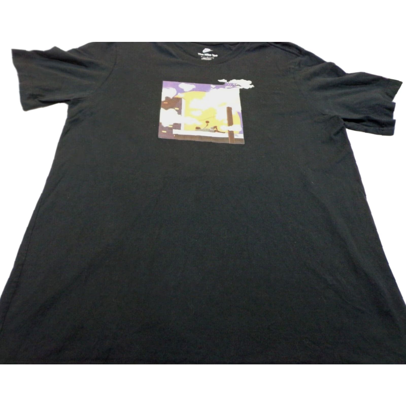 Nike Nike Tee Basketball Graphic T Shirt Size L Black Crew Neck Cotton Men Size US L / EU 52-54 / 3 - 1 Thumbnail