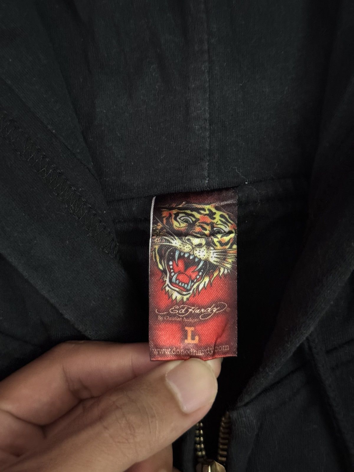 Ed Hardy 2000s Archive Skull Ed Hardy Christian Audigier Hoodie Size US S / EU 44-46 / 1 - 7 Thumbnail