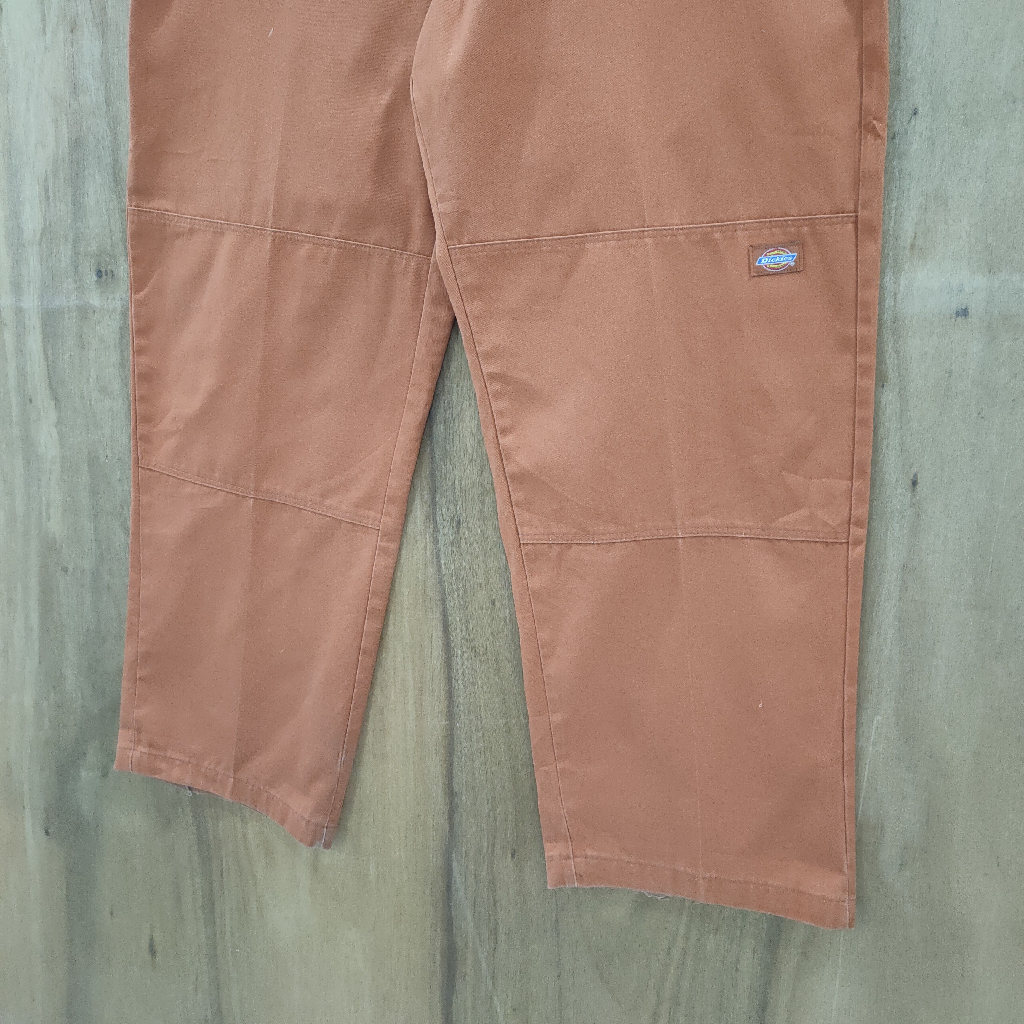 Dickies W40 × 32 DICKIES DARK ORANGE DOUBLE KNEE CARGO PANTS Size US 40 / EU 56 - 8 Thumbnail