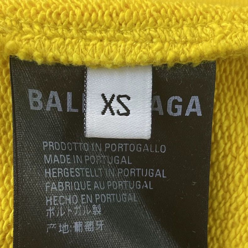 Balenciaga Balenciaga Micro Logo Embroidered Sports Hoodie Size XS / US 0-2 / IT 36-38 - 7 Thumbnail