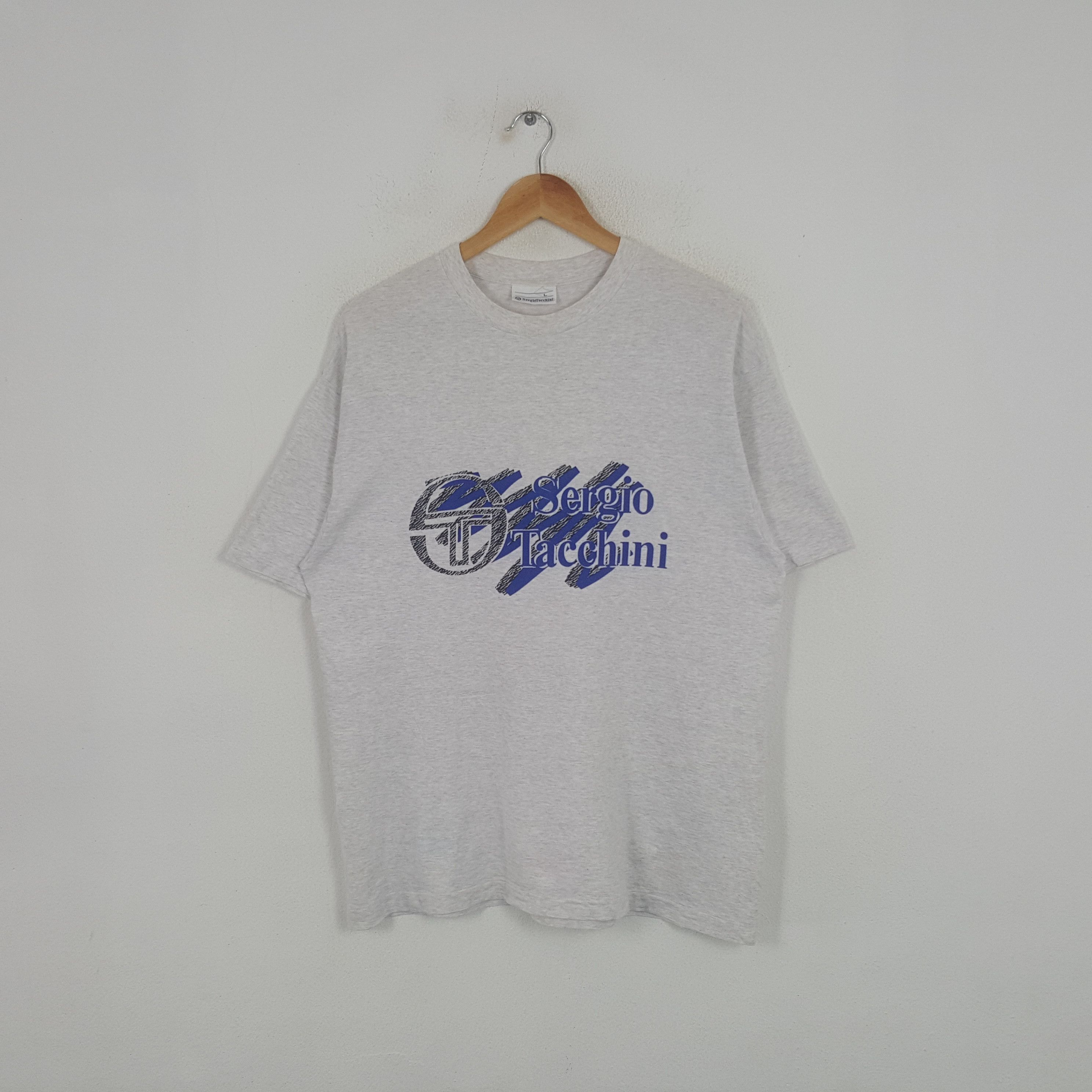 Vintage Sergio Tacchini Italian Brand Sportswear Tshirt