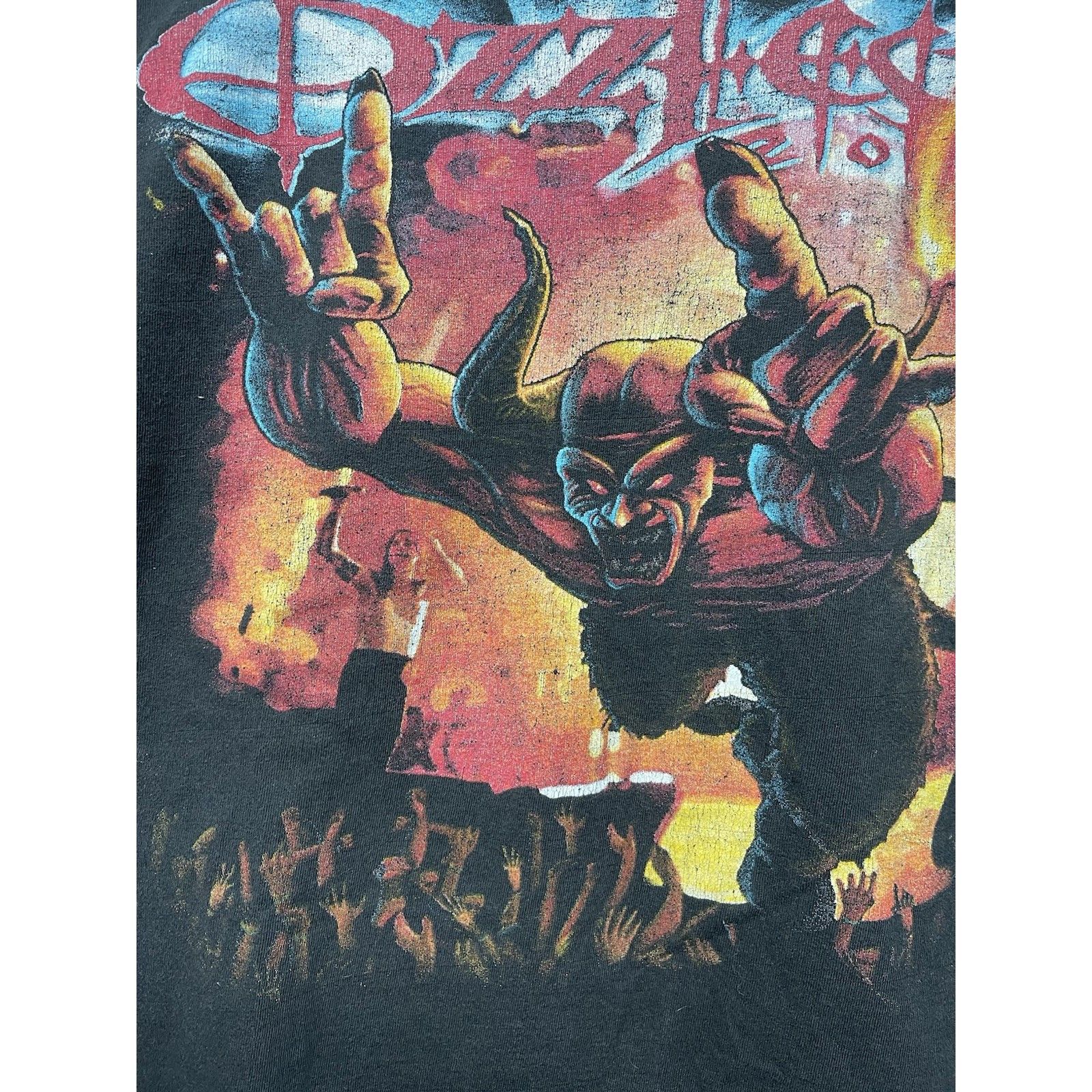 All Sport VINTAGE 2002 OZZFEST TOUR SHIRT OZZY OSBOURNE SYSTEM OF A DO Size US XL / EU 56 / 4 - 6 Thumbnail