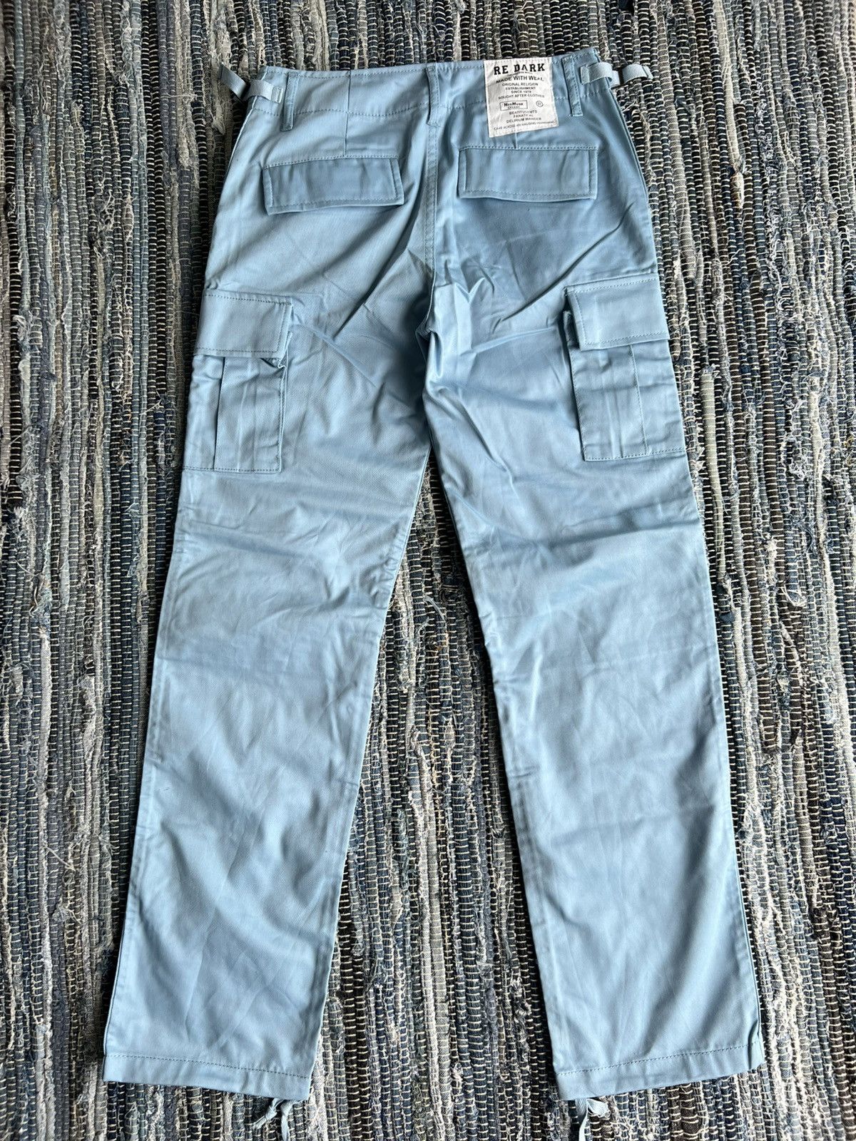 Designer × Japanese Brand × Sasquatchfabrix NWT Re Dark ActChiveLure Spellout Logo Parachute Cargo Pants Size US 28 / EU 44 - 5 Thumbnail