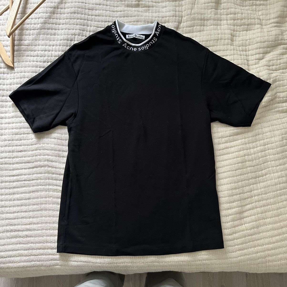 Acne Studios logo-collar T-shirt Size US XS / EU 42 / 0 - 1 Thumbnail