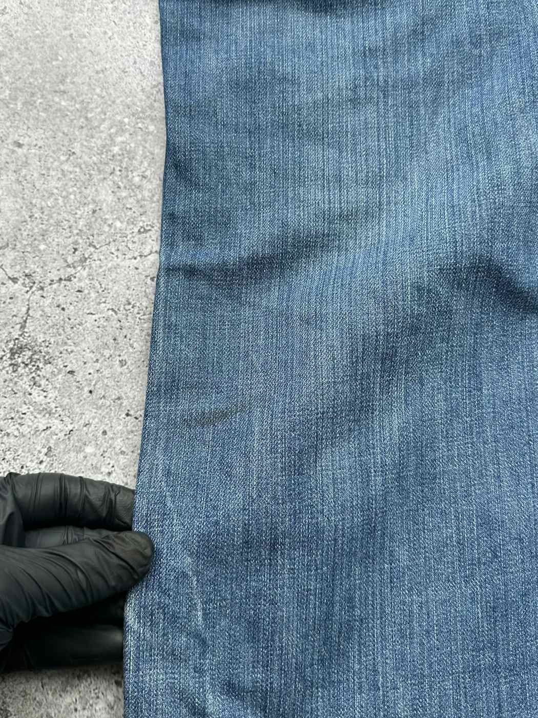 Japanese Brand Vintage Wide Biker Jeans C518(V263) Size US 32 / EU 48 - 7 Thumbnail